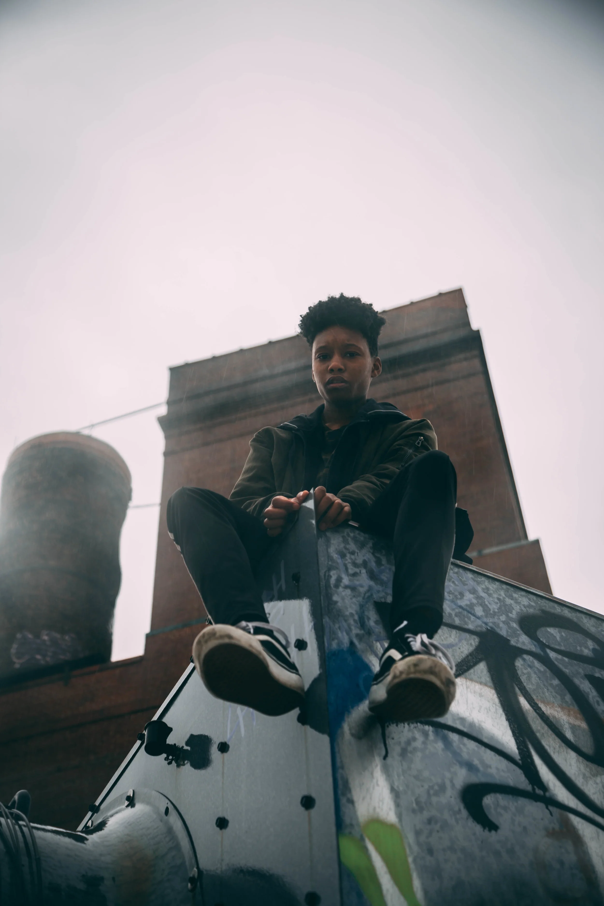 Portrait taken of @afro.gray