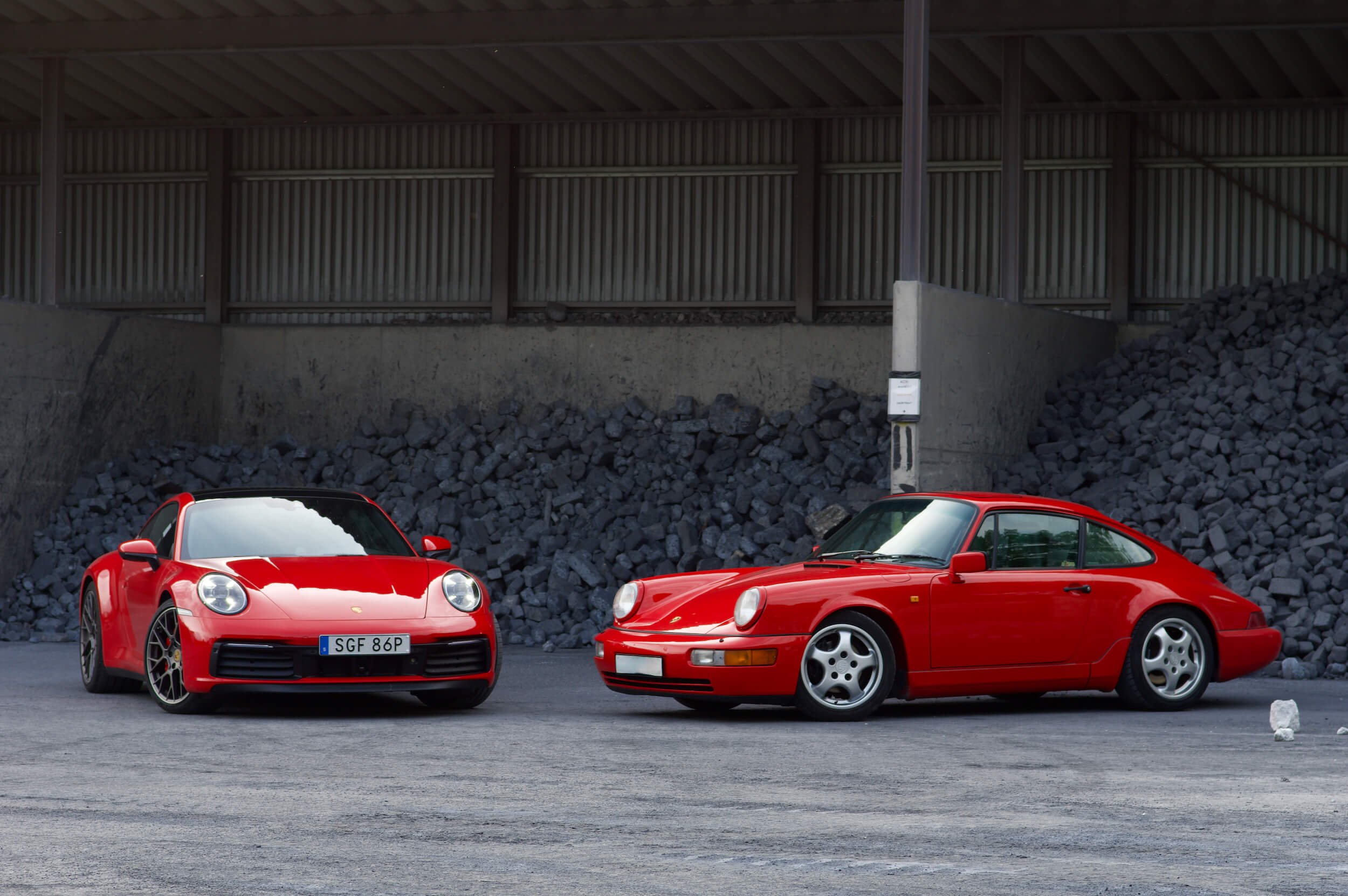 964 och 992 Carrera 4.