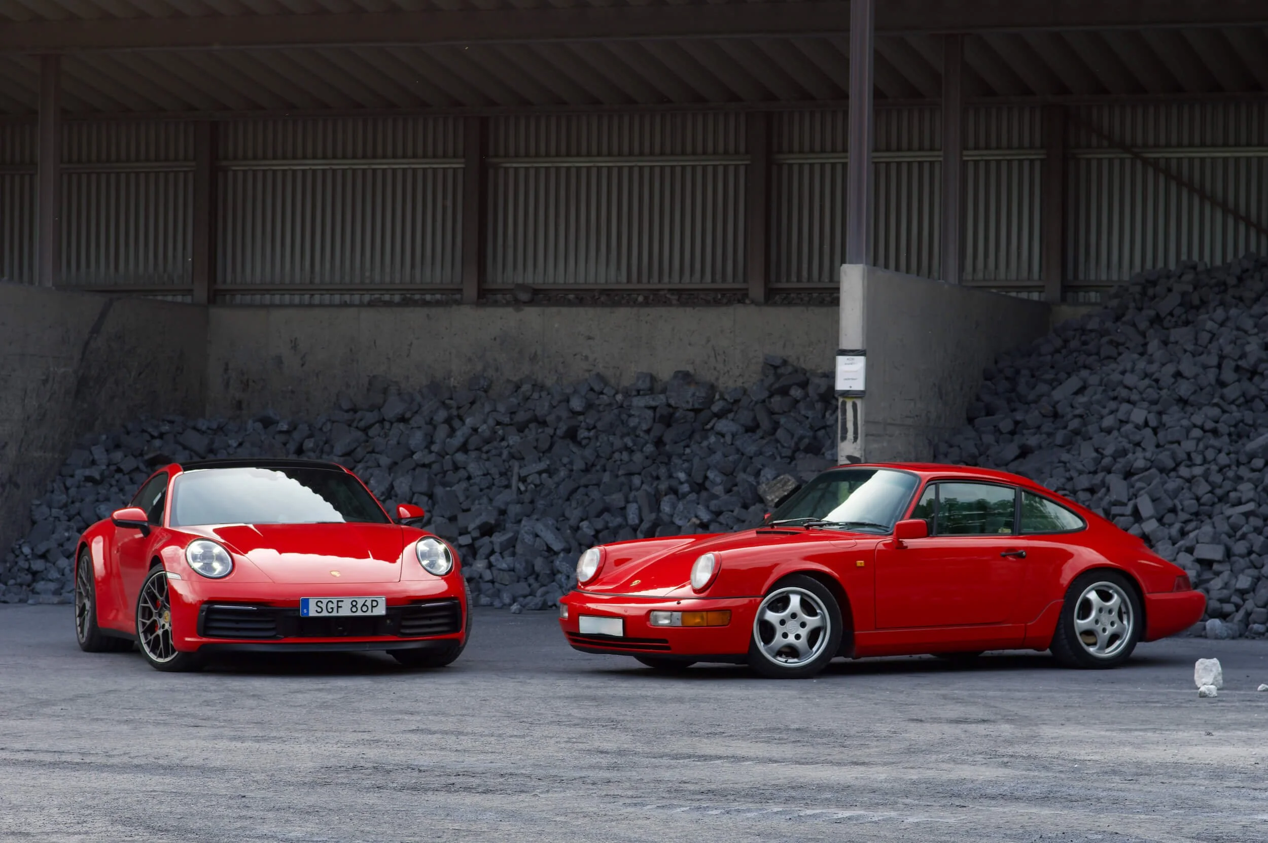 964 och 992 Carrera 4.