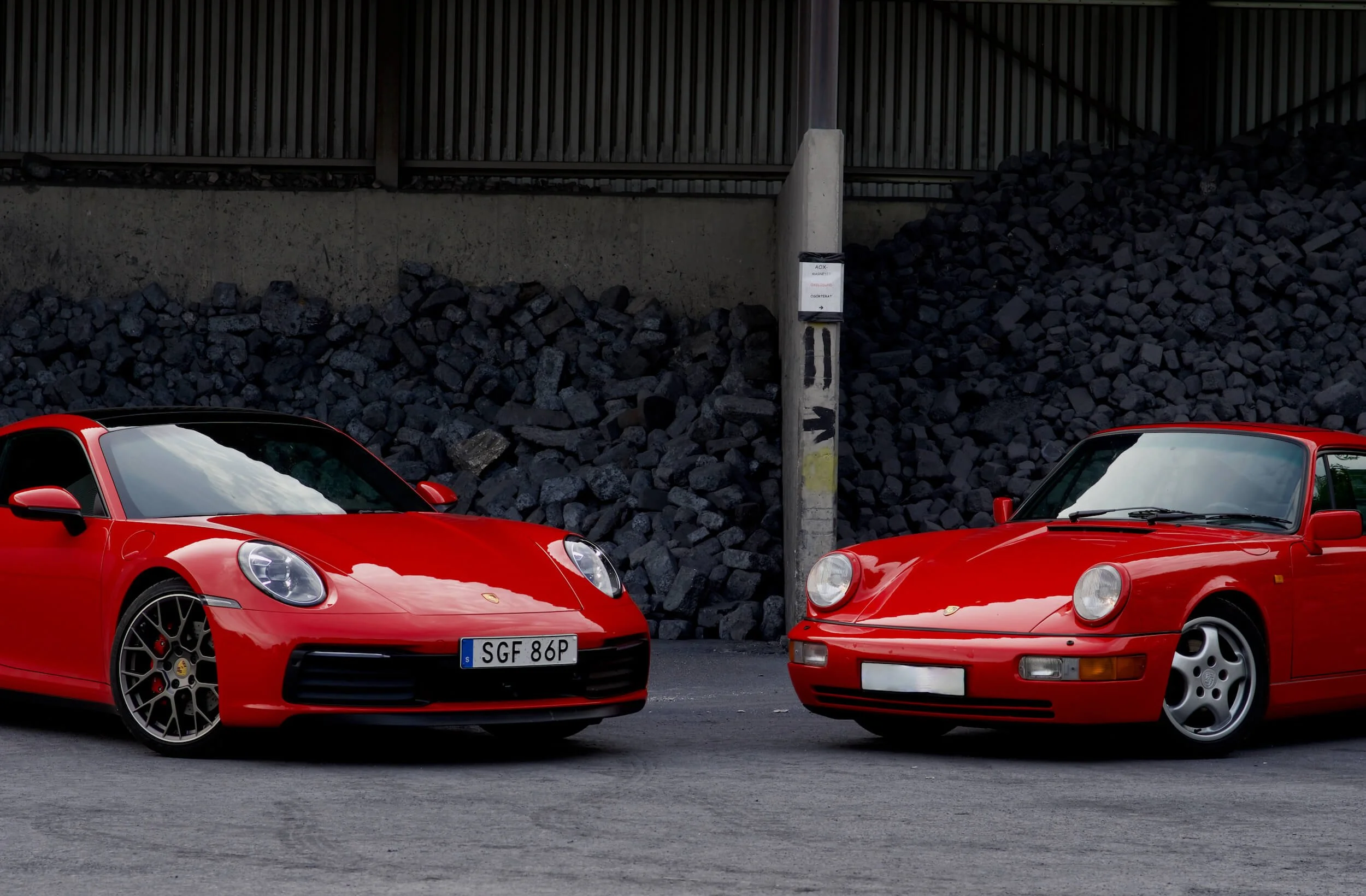 964 och 992 Carrera 4.