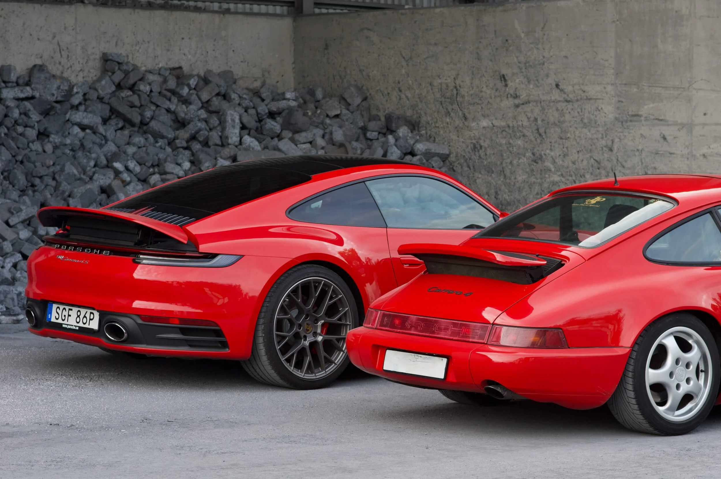 964 och 992 Carrera 4.