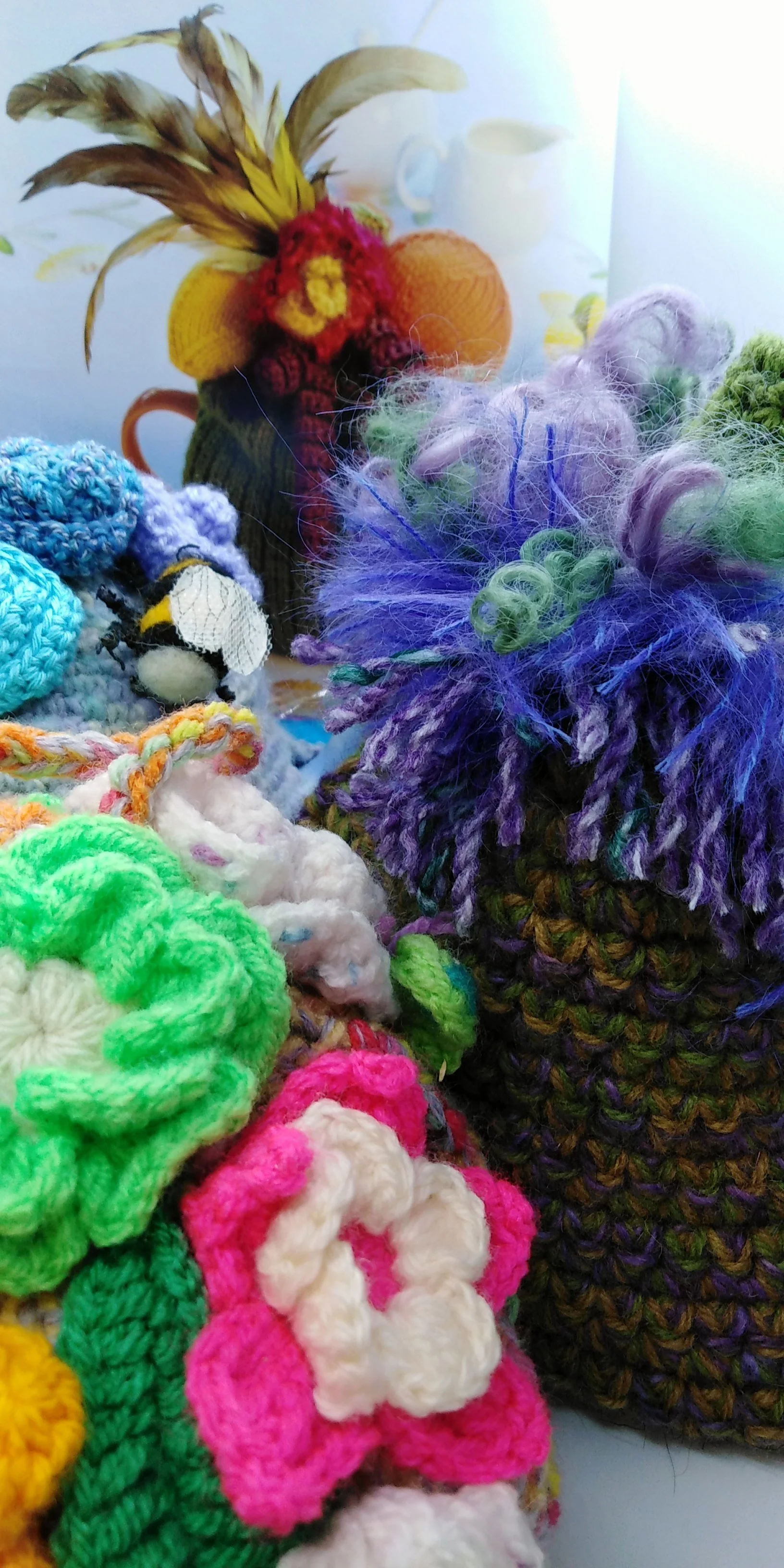 KNIT OR CROCHET A WILD TEA COSY