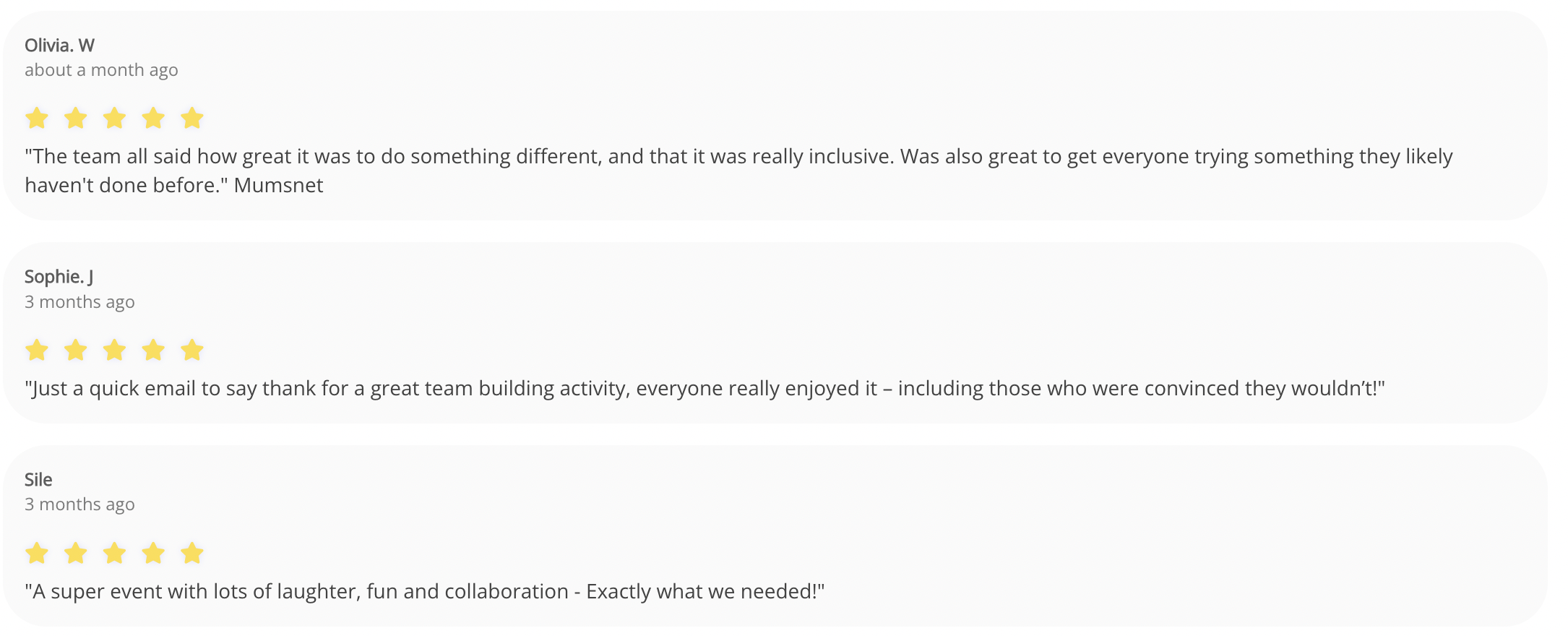 drumming team building reviews