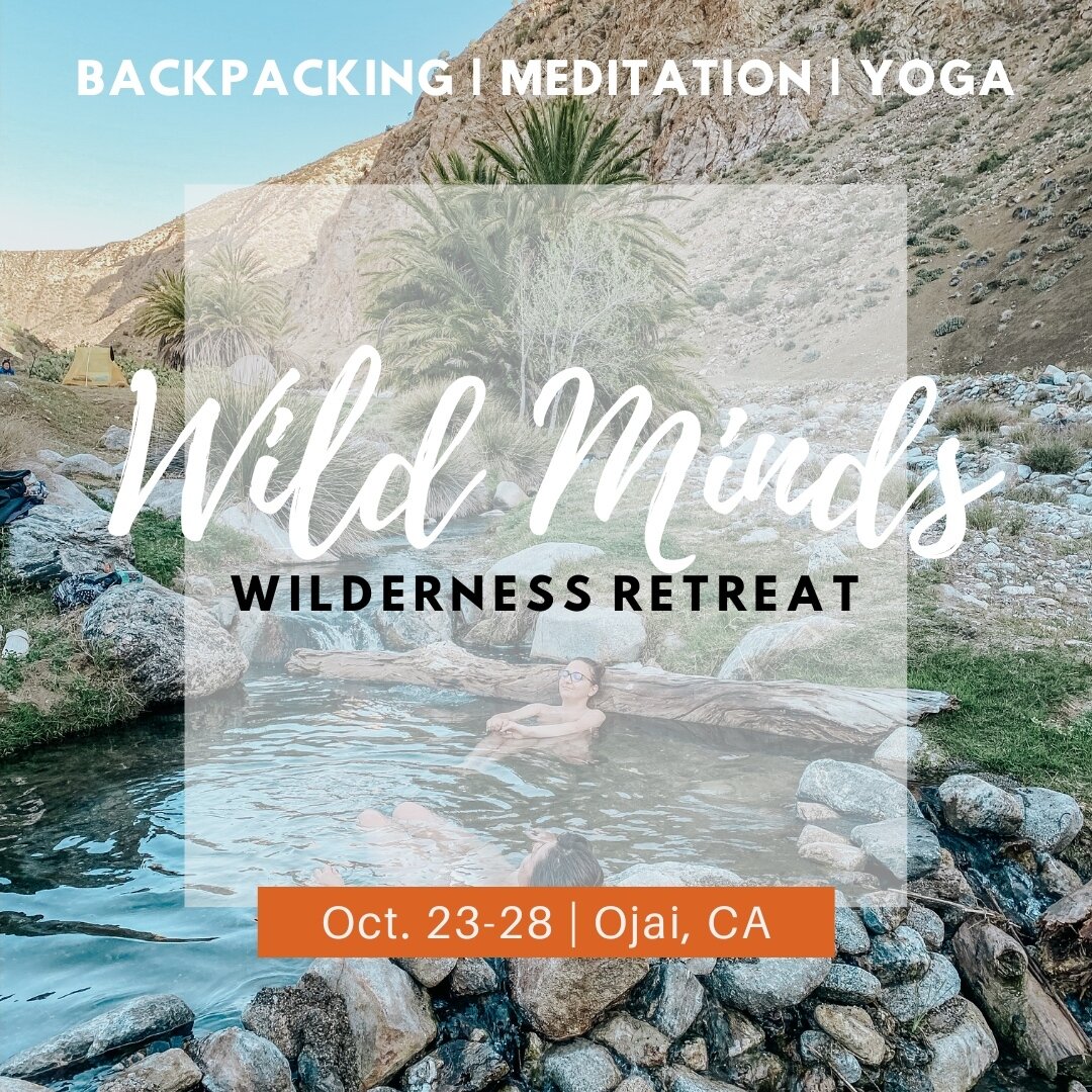 Much more than a backpacking trip this is a journey into...⁠
🧡 developing mindfulness and self love practice⁠
✨ setting clear intentions
🏕 learning how to prepare for a weeklong backpacking trip. ⁠
⁠
Interested but feel nervous about heading out in