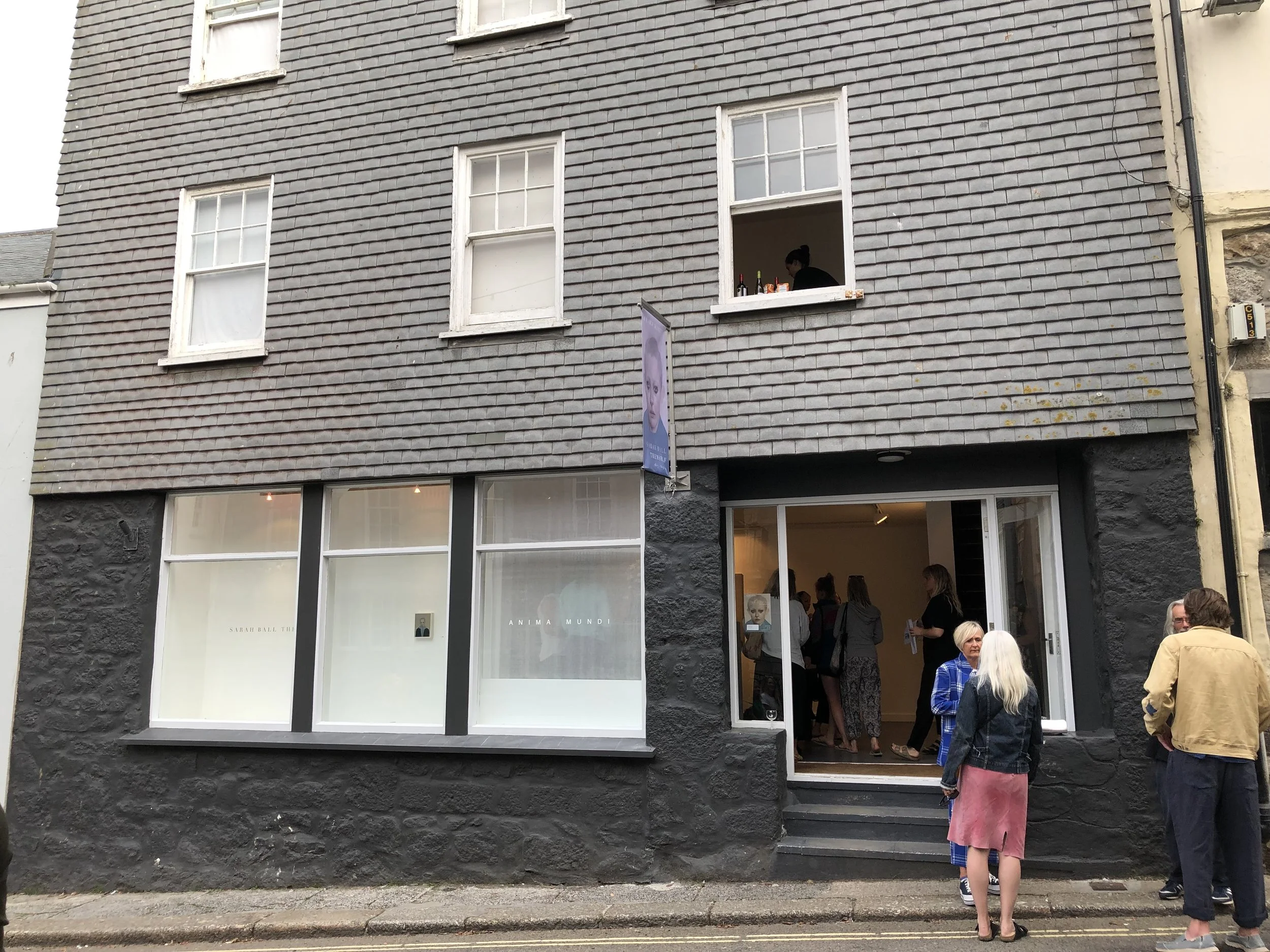 Private view - 26th July. Anima Mundi Gallery, Street-an-Pol, St. Ives, Cornwall
