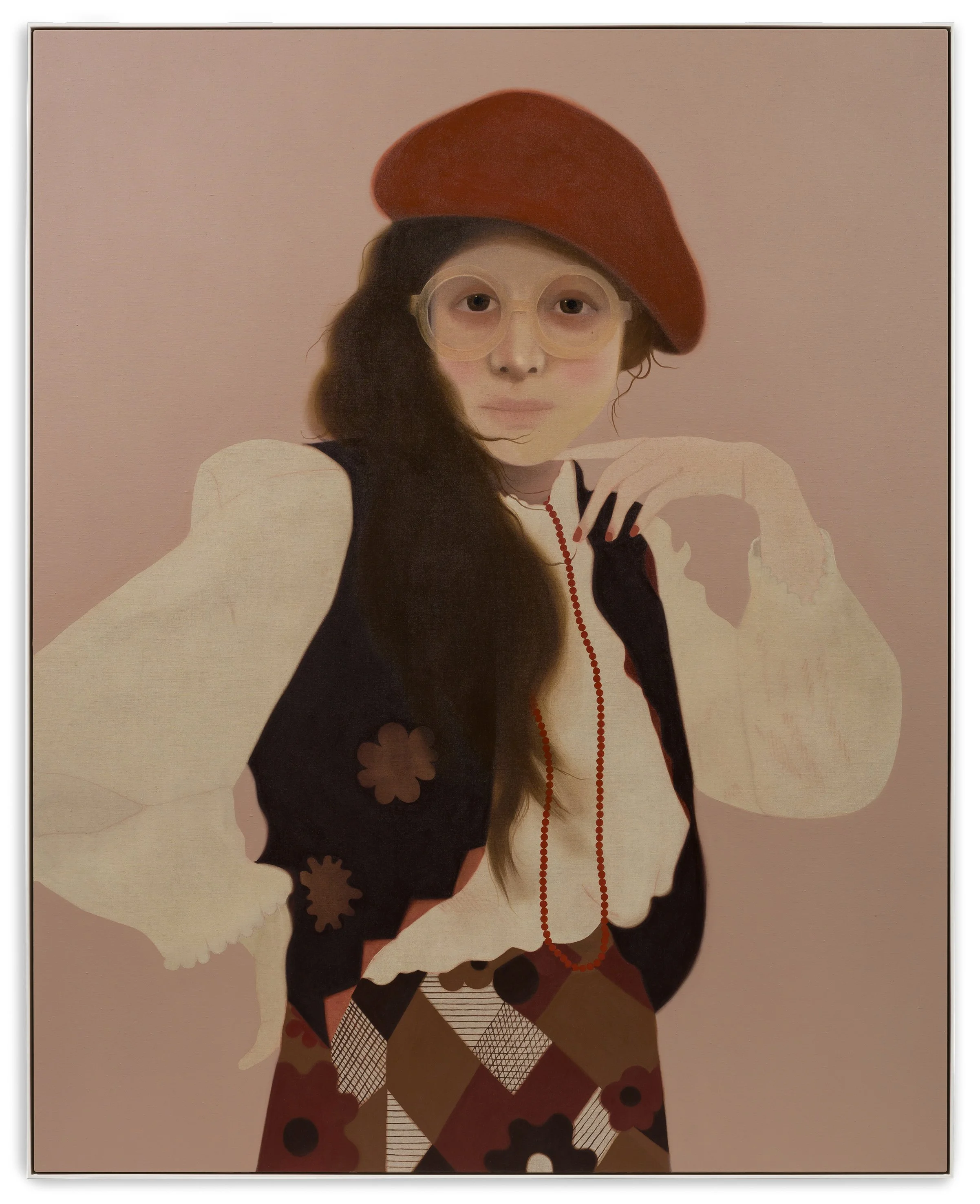 Lally (2024) Oil on canvas 200 x 160cm