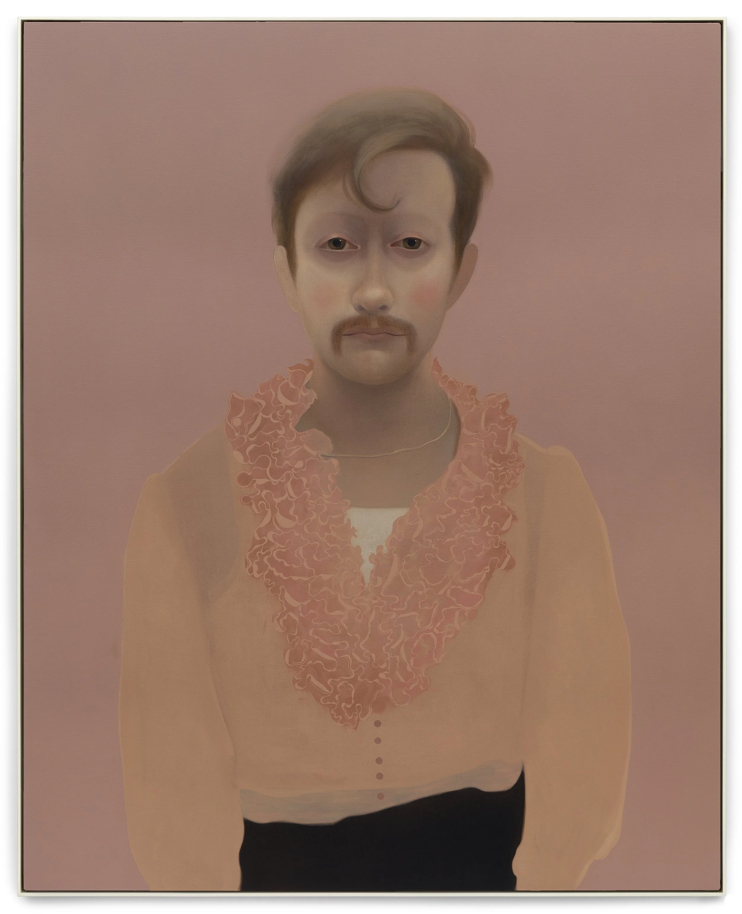 Pink Elliot, 2023 Oil on linen 250.5 x 200.4cm