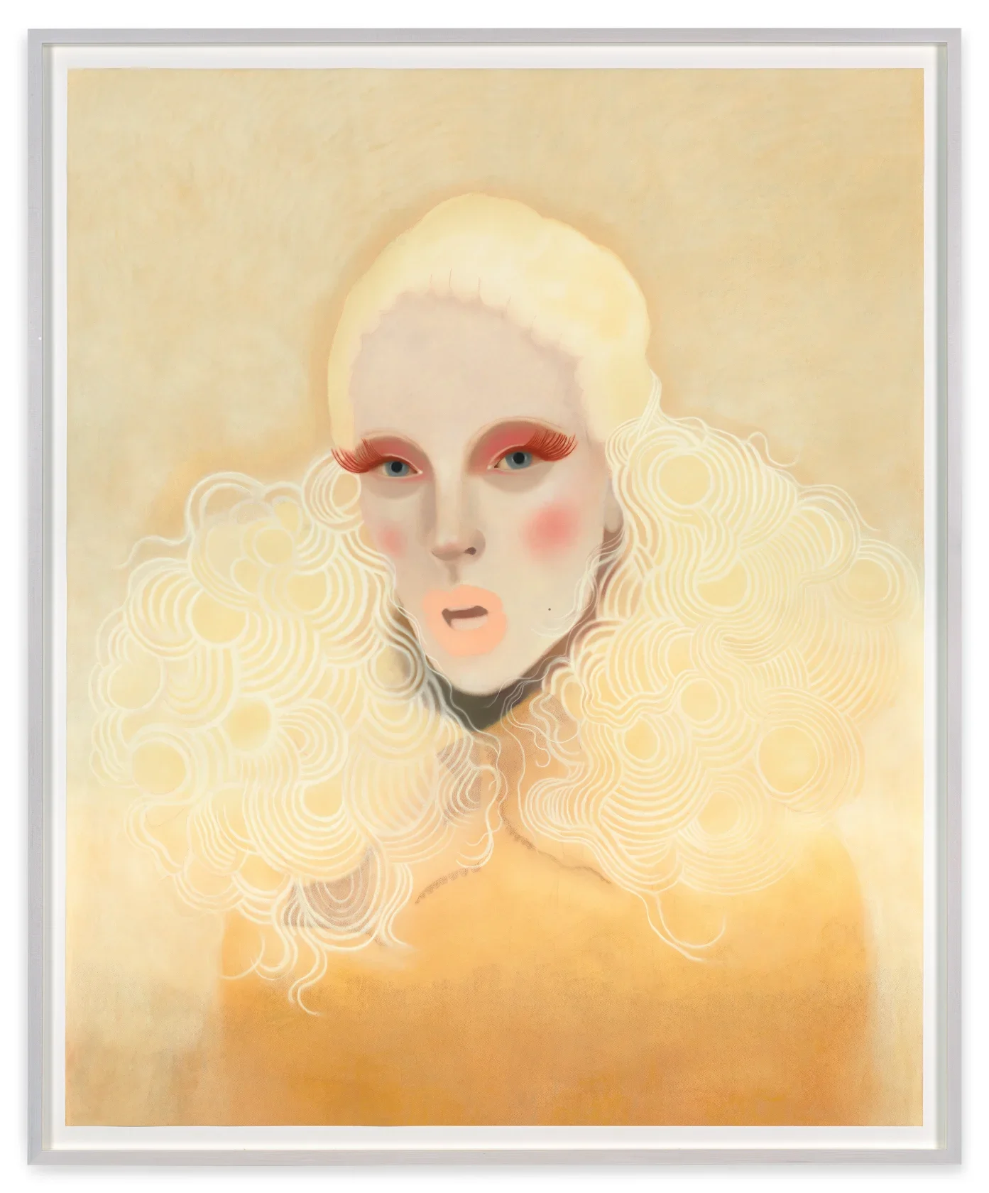 Emma (2024) Pastel on paper 196 x 155cm