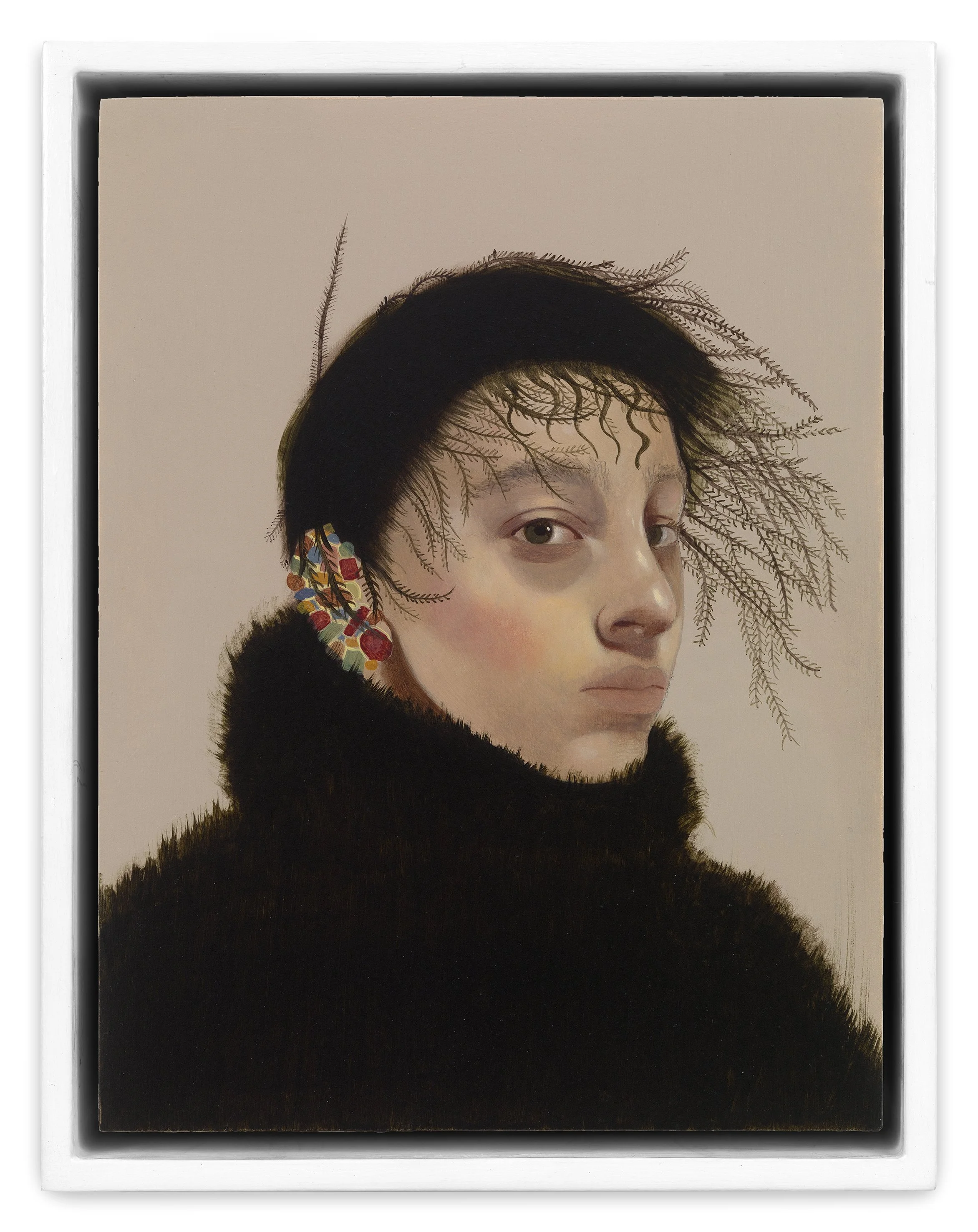 Petros, 2025 Oil on panel 20.5 x 15.5cm