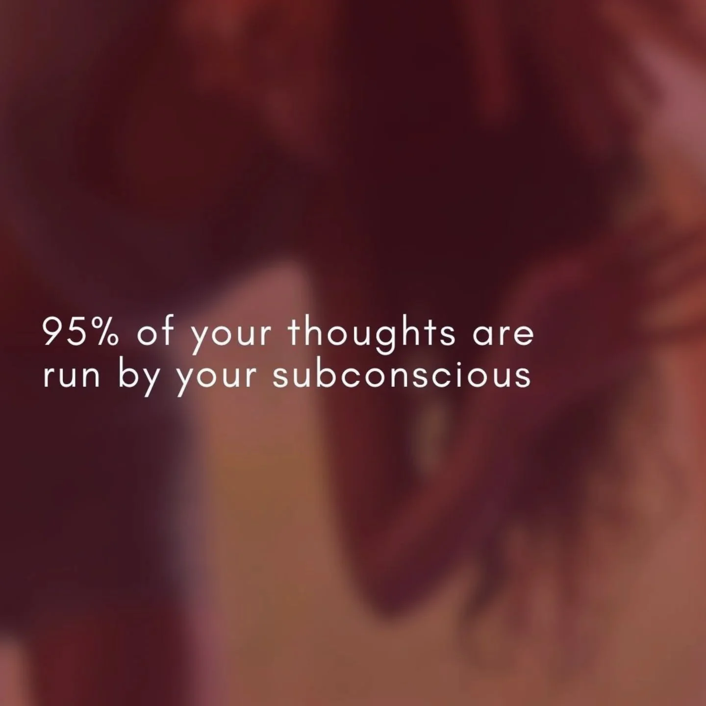 Most of what we think is recycled...a collection of patterns, fears, and stories that our subconscious keeps running in the background.
When you start noticing those loops on repeat, you already have the power to change it. Awareness brings choice.