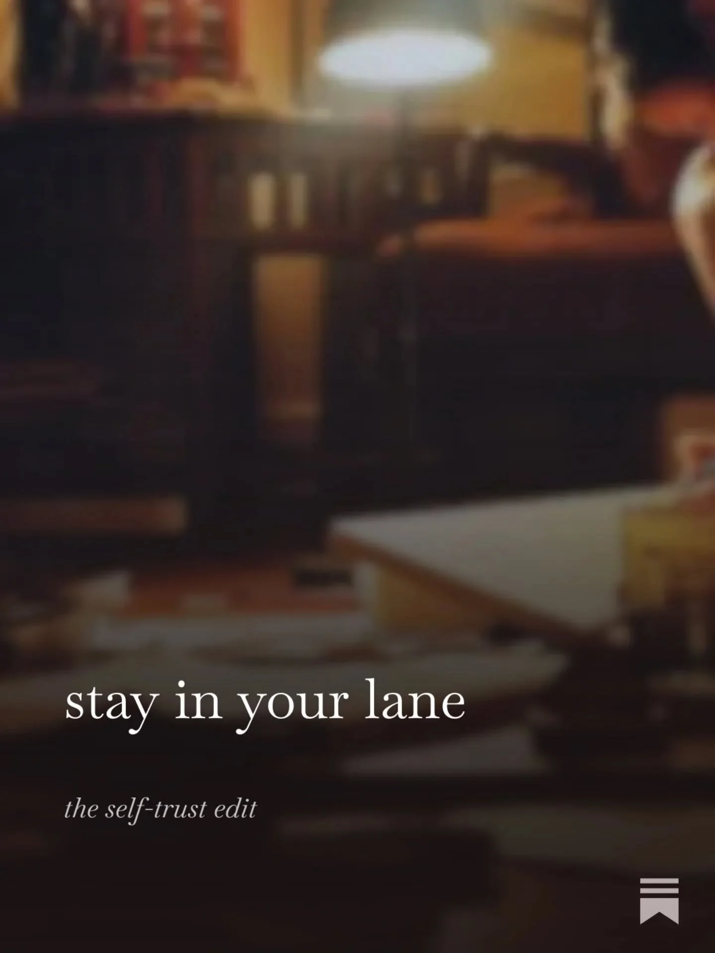 sometimes i scroll and think wow, she&rsquo;s really got it together.
then i pause&hellip; and realise i wouldn&rsquo;t trade my life for anyone&rsquo;s.

Staying in your lane does more for your peace than any kind of comparison ever will.

new subst