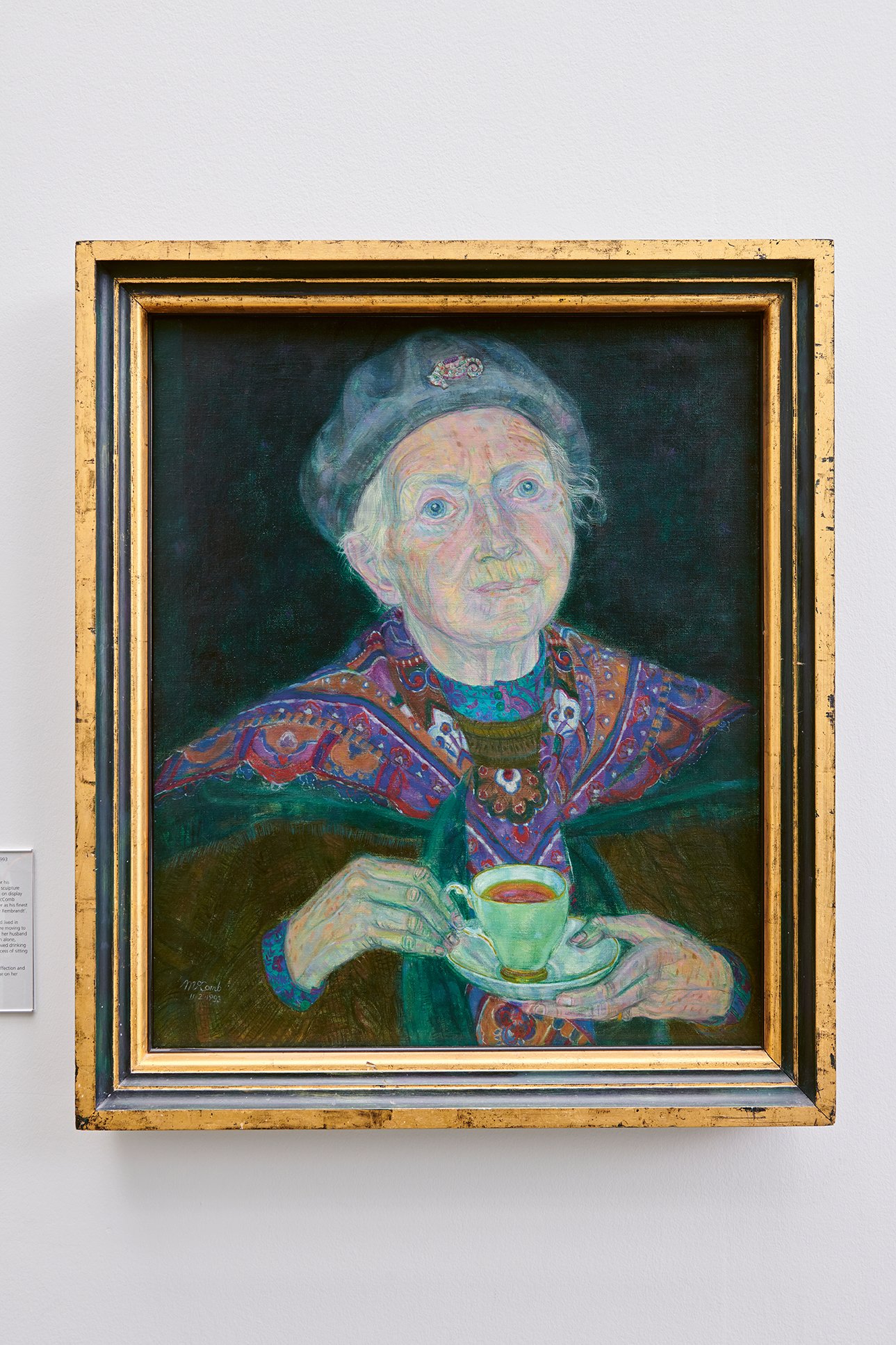 Portrait of the artist's mother, Oil on Canvas 1993 106 x 90cm.jpg