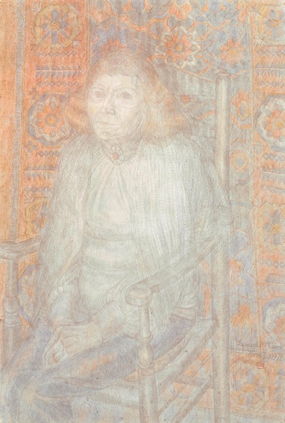 Portrait of Mrs Lillian Kennett 1976 pencil and Watercolour on paper 81 x 55cm Tate London.jpg