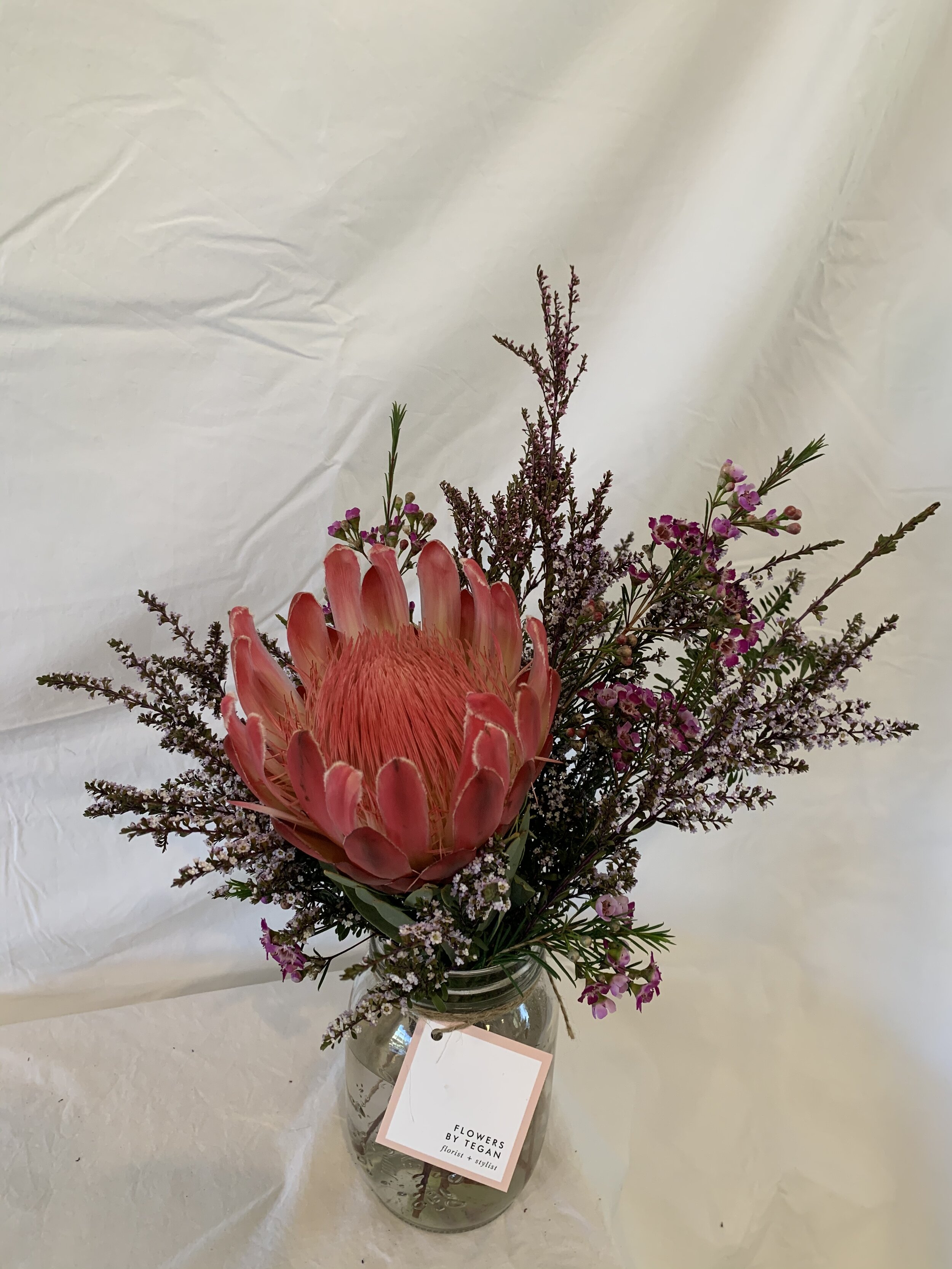 Large Venus Protea Bloom Jar