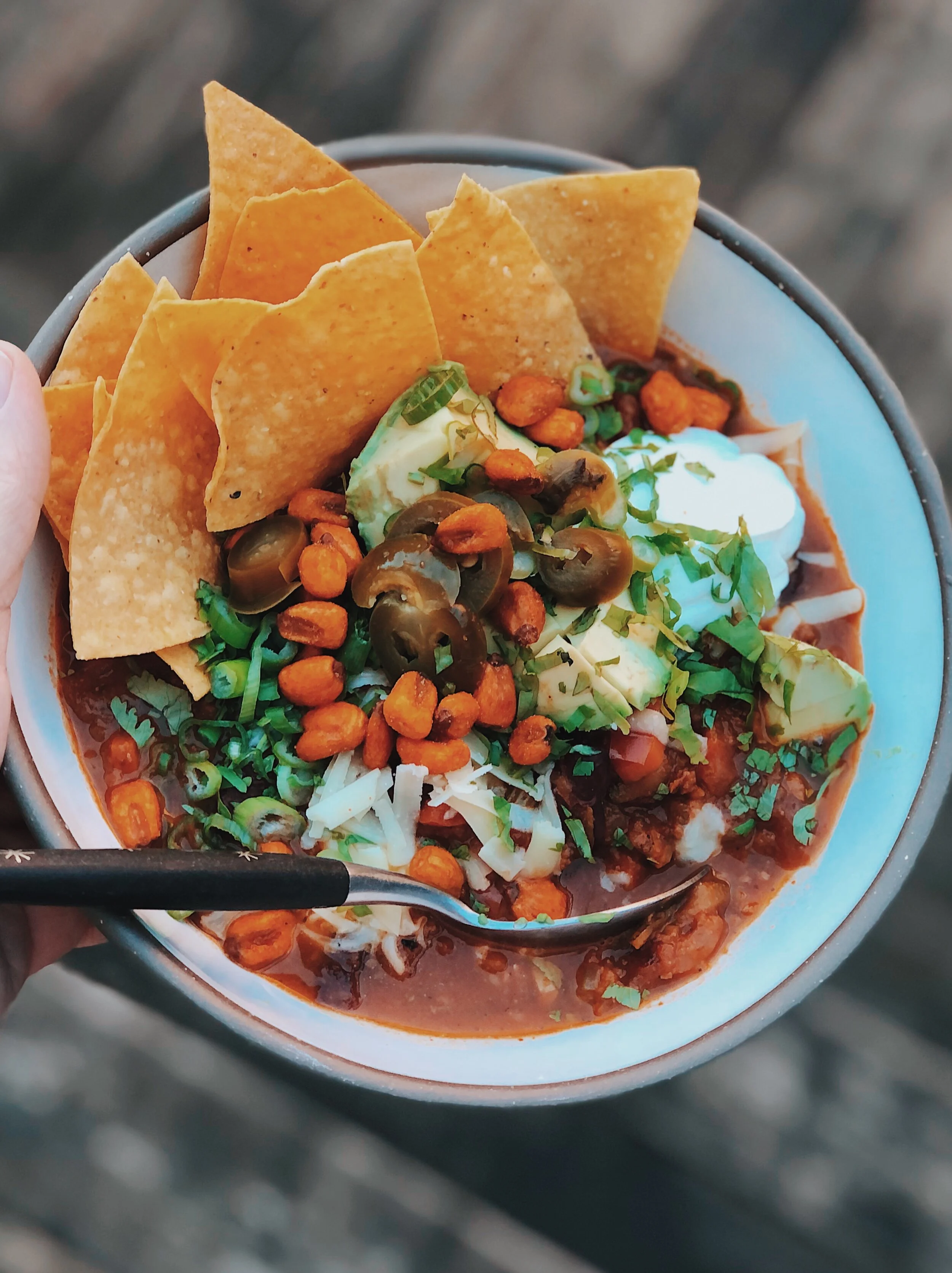 Perfect for Meal Prep Loaded Veggie Chilli 
