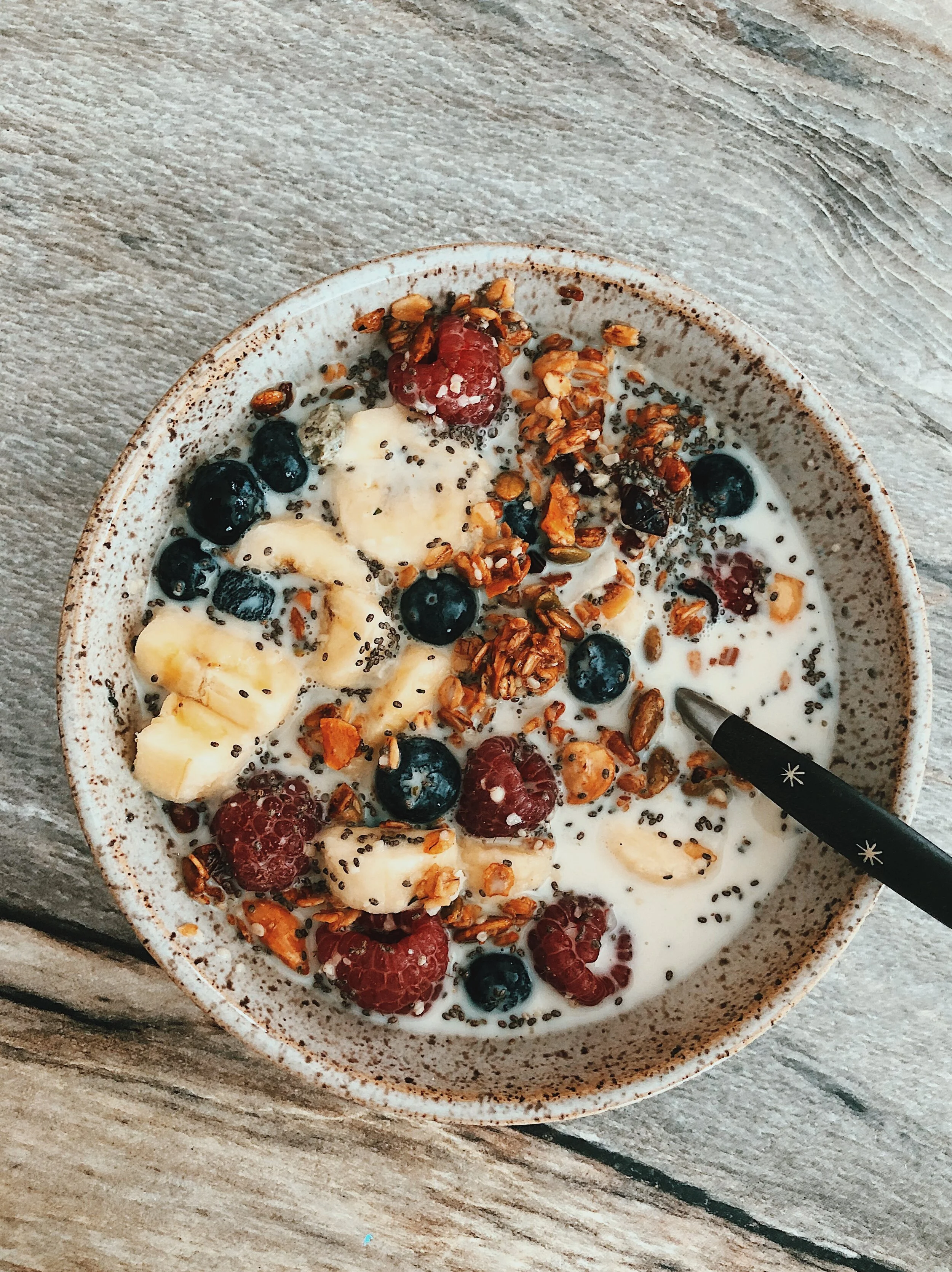 Easy Cinnamon Tahini Granola