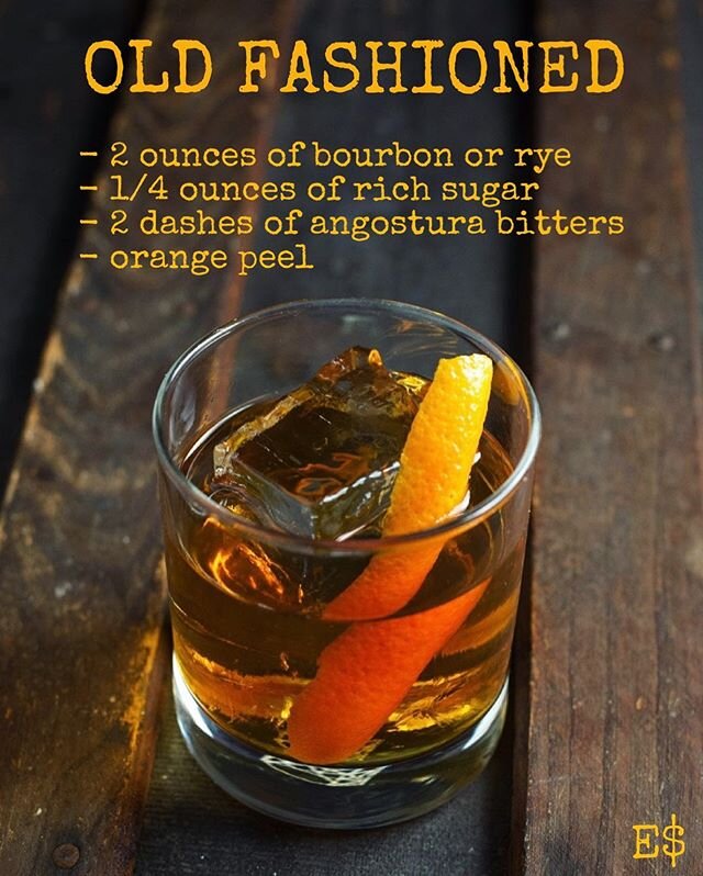 Old but gold... -
-
Classic Old Fashioned:
- 2 ounces of Bourbon or Rye
- 1/4 ounces of rich sugar
- 2 dashes of angostura bitters
- orange peel 
Cheers 
#oldfashionedcocktail #whiskey #whiskeycocktail #speakeasy #speakeasybar