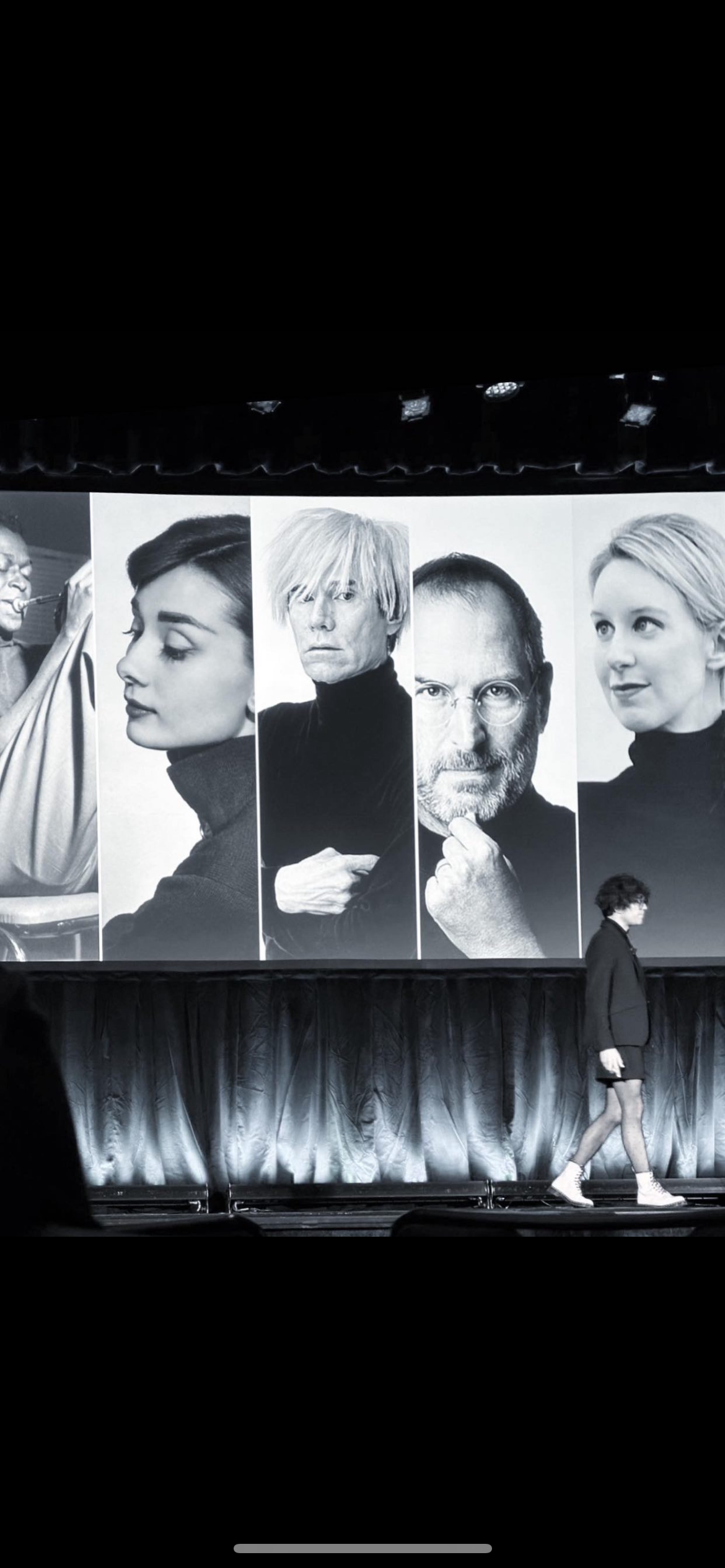 Beyond the black turtleneck.