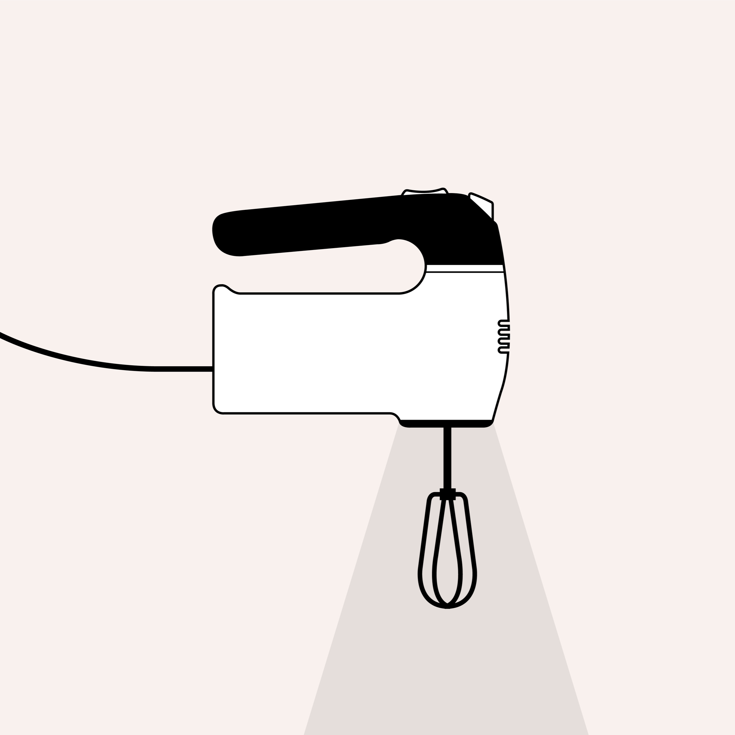 A flashlight that mixes your cookies.