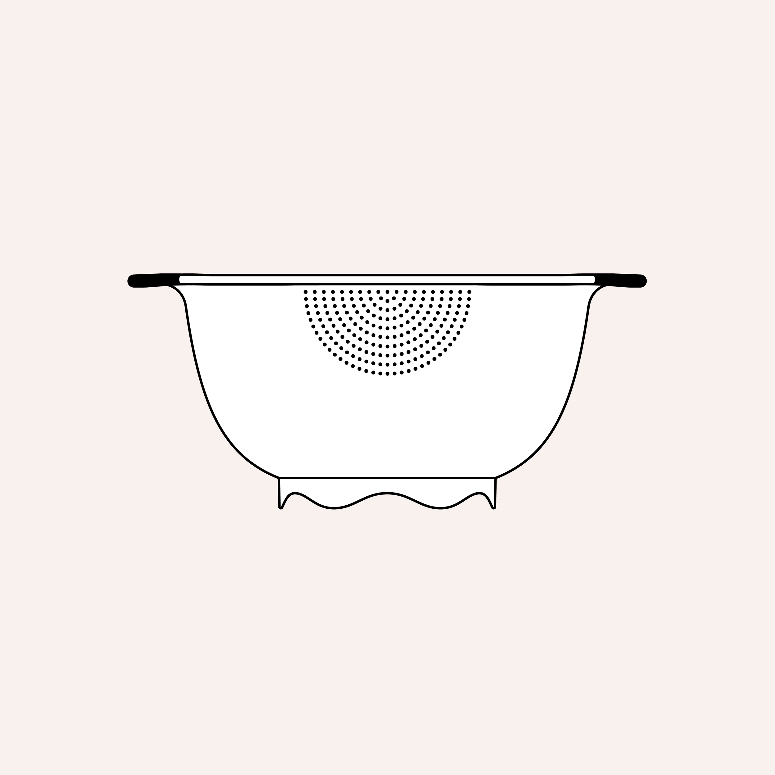 A colander that goes against the grain.
