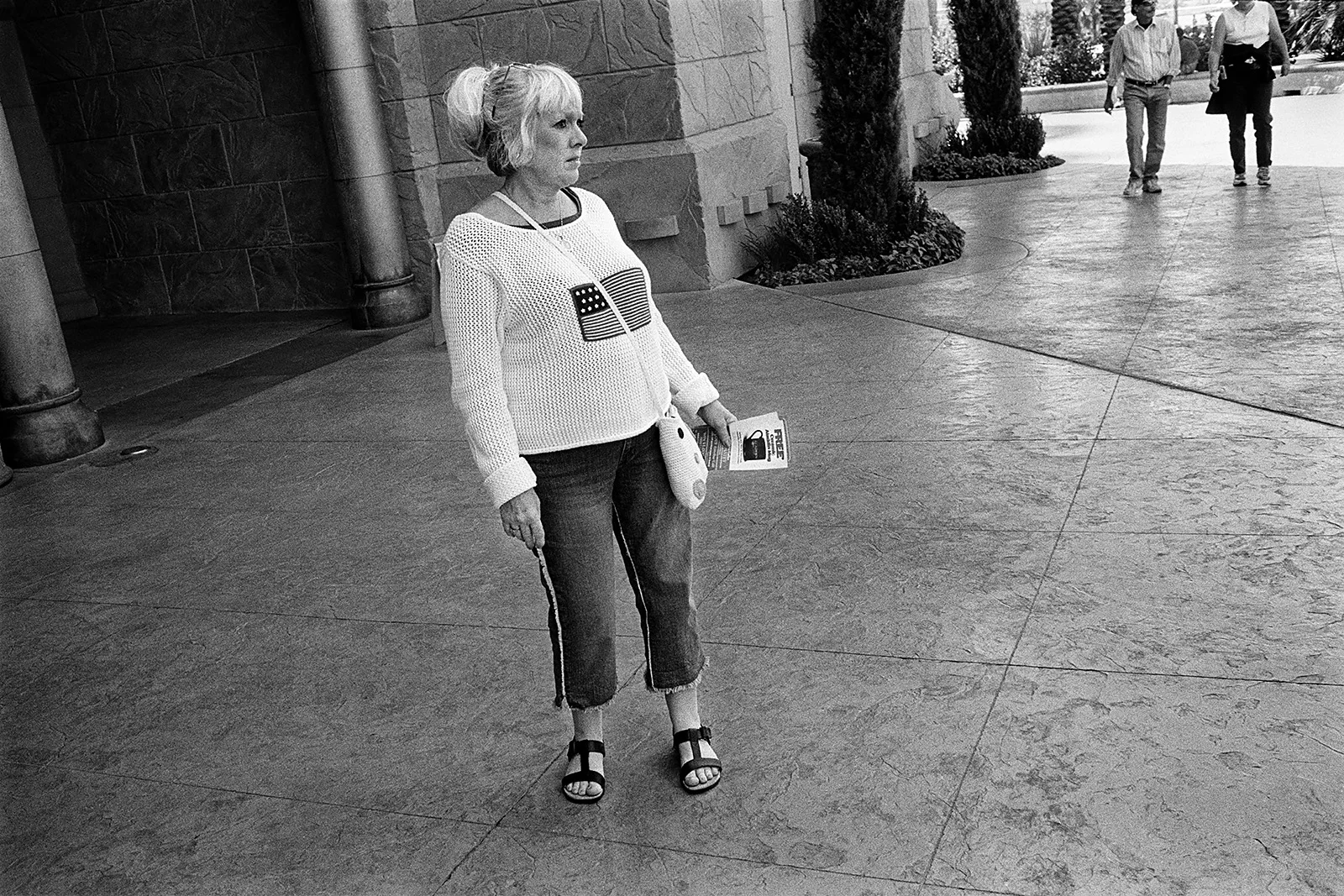 Outside Aladdin Casino, Las Vegas, 2003