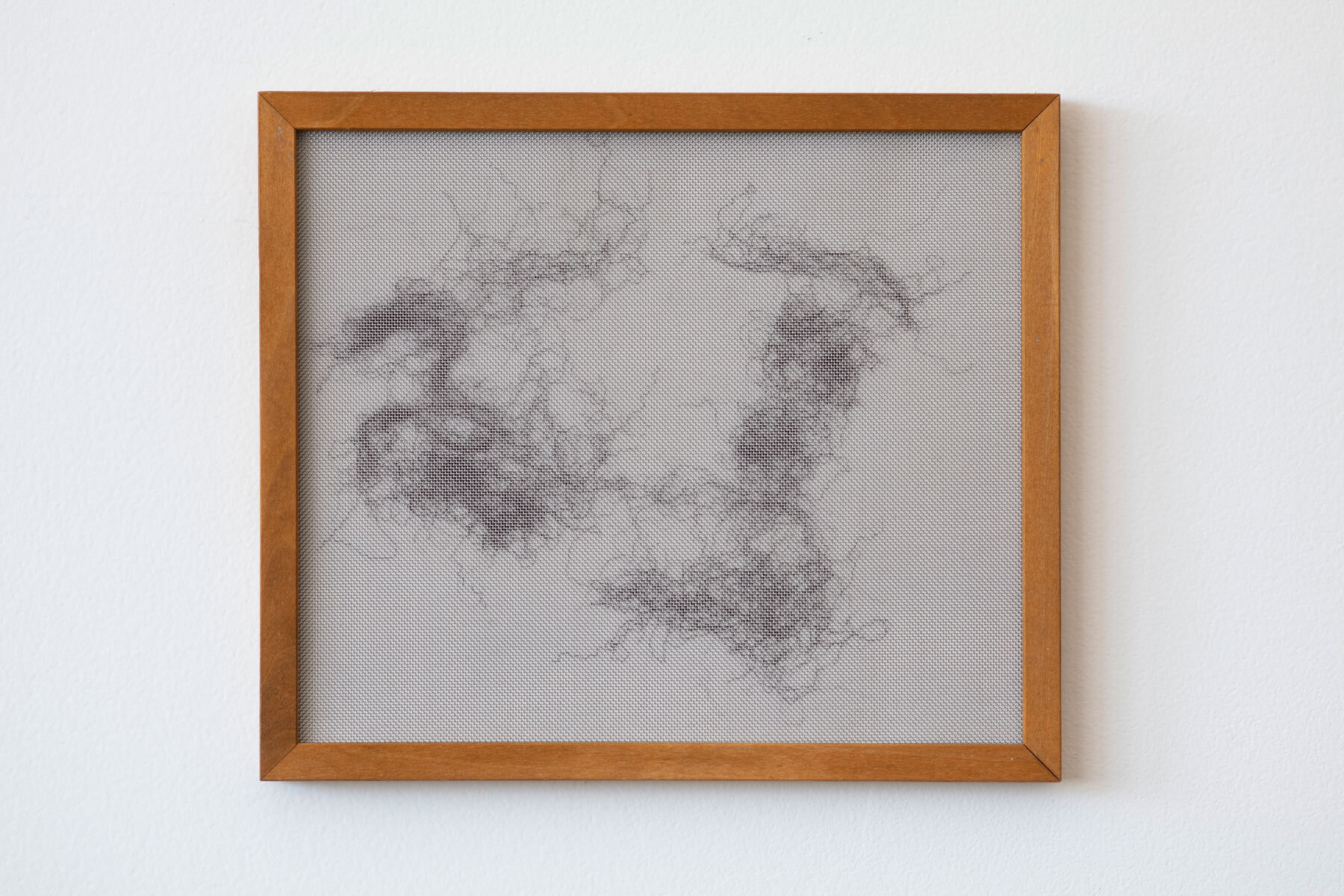 Traces, Mixed media drawings, Wooden Frame, 2017- Ishita Chakraborty