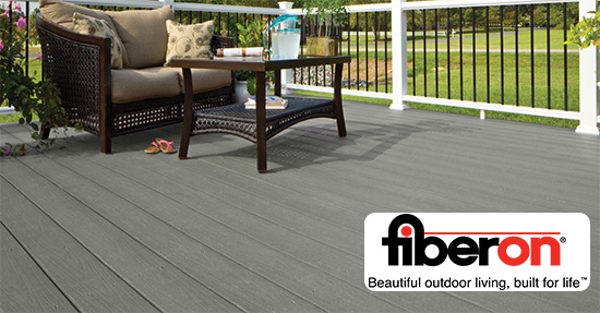  Fiberon offers a wide array of both PVC and composite deck boards that will transform any outdoor space into the perfect spot for entertaining family and friends, at an affordable price point. 