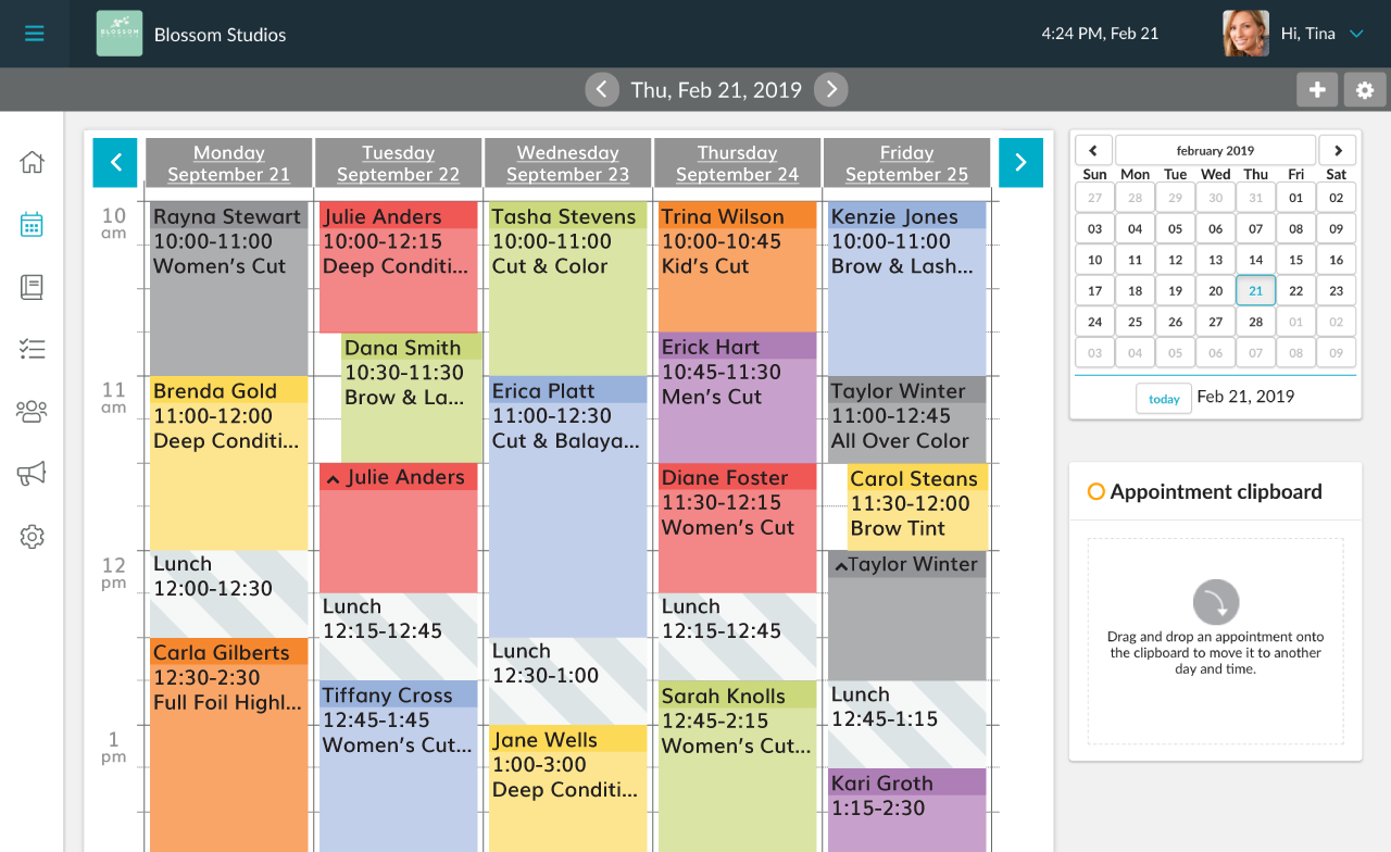 The Schedulicity Interface
