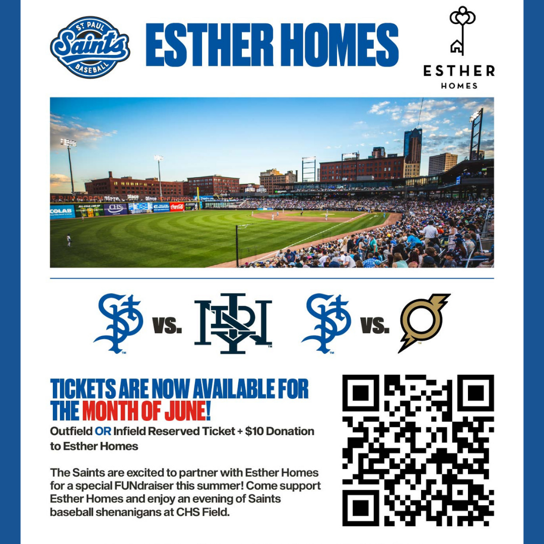  ESTHER Homes and St. Paul Saints FUNdraiser 