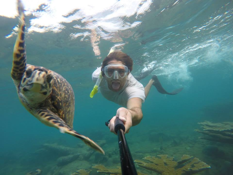 Snorkeling at the marina