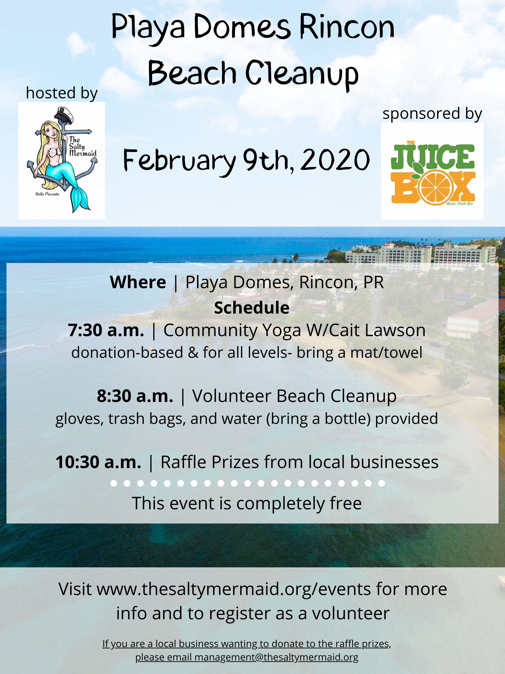 Playa Domes Rincon Beach Cleanup