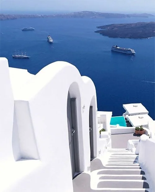 SANDBLU<BR>SANTORINI