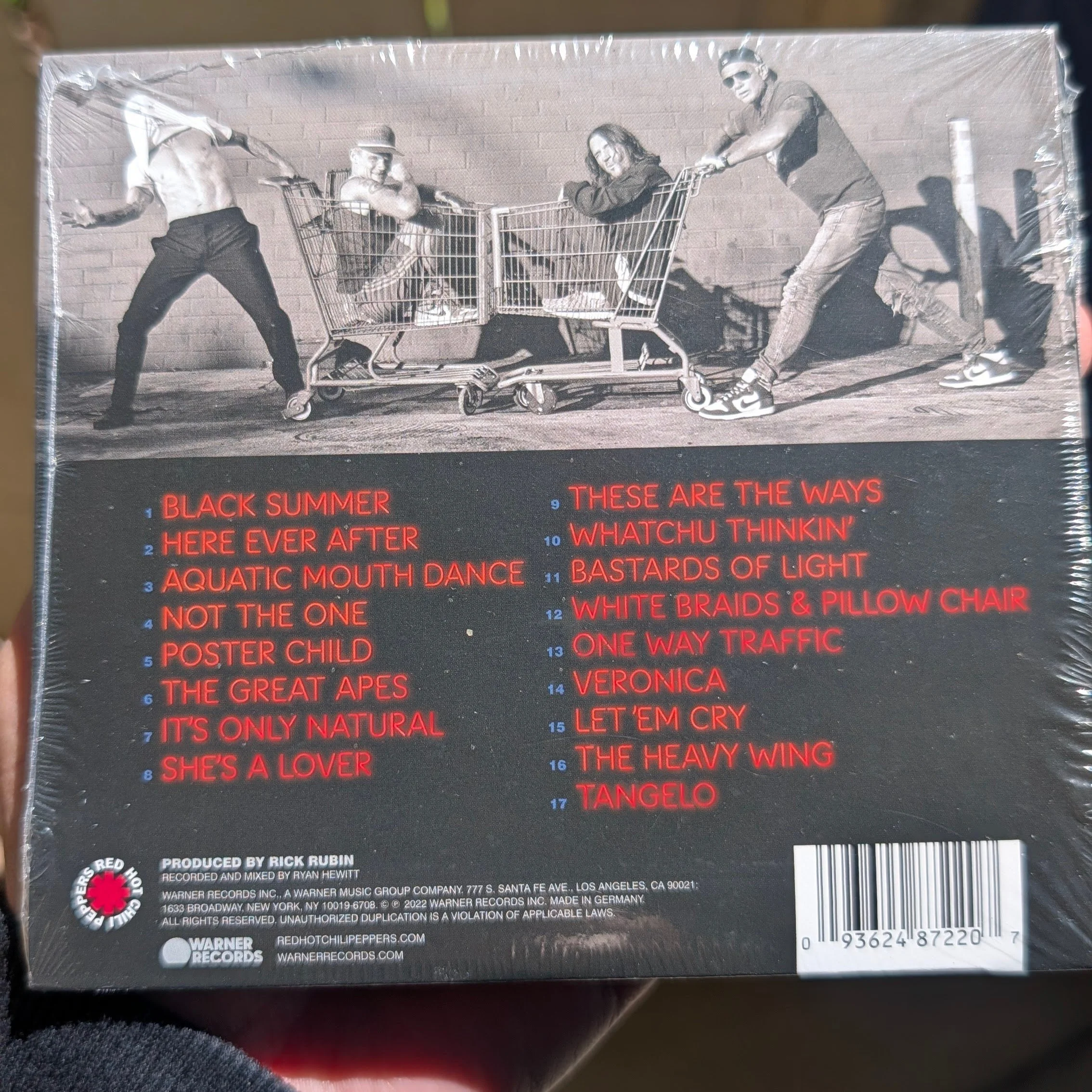 Red Hot Chili Peppers – Unlimited Love (Hand-Signed Art Card) CD – Brand New & Factory Sealed