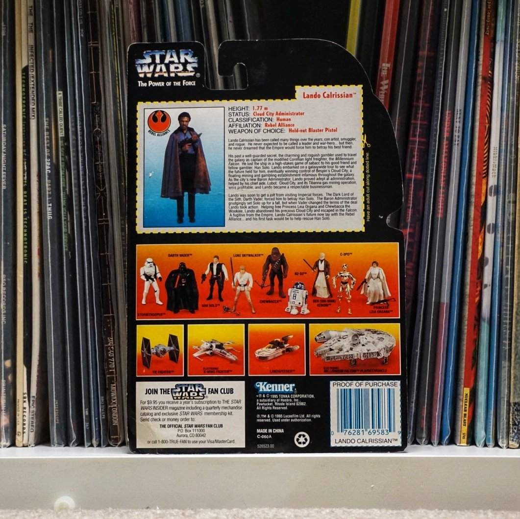 Lando Calrissian Heavy Rifle & Blaster Pistol! (The Power of The Force)