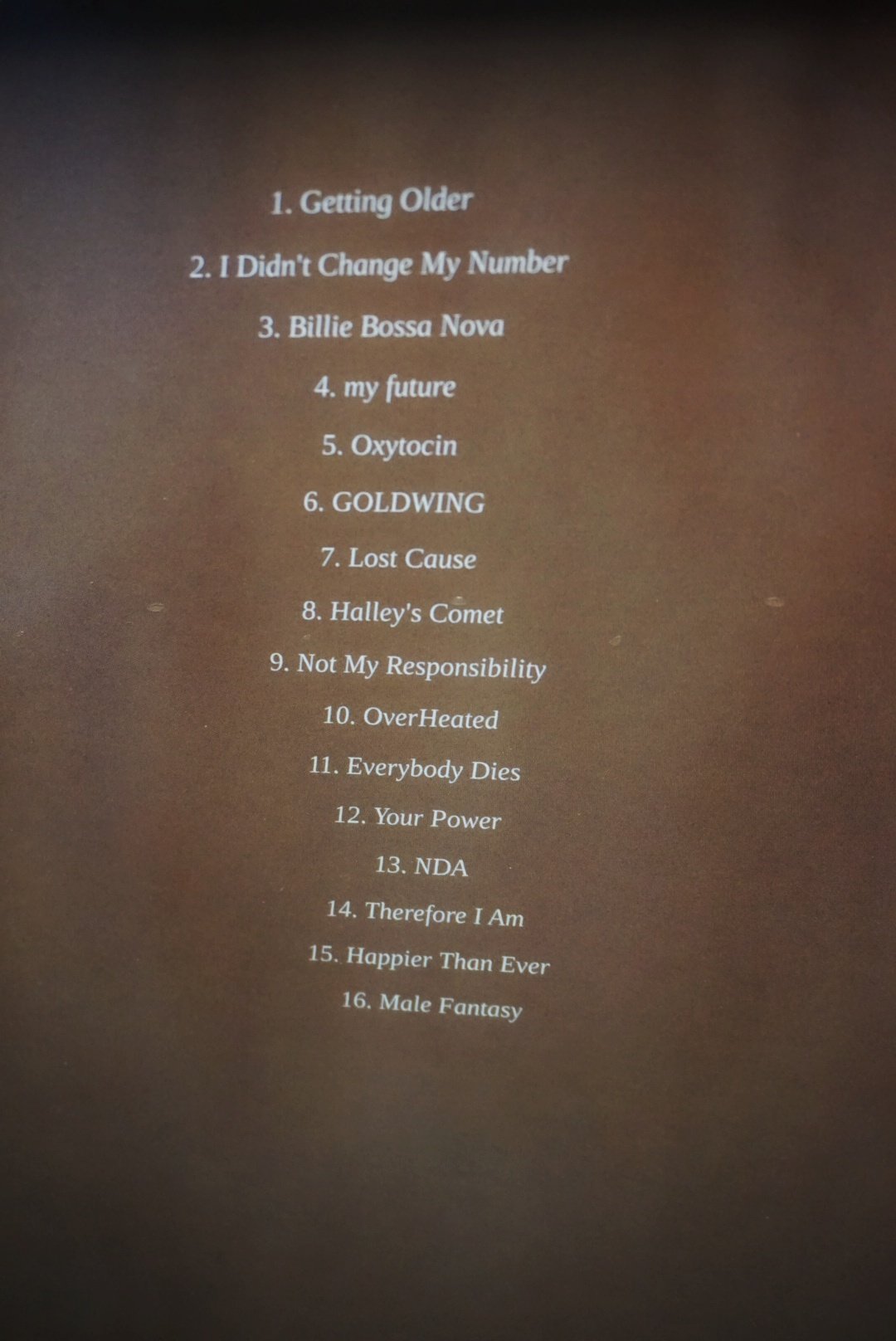 Happier Than Ever is the second studio album by American singer Billie Eilish. It was released on July 30, 2021, by Darkroom and Interscope Records.