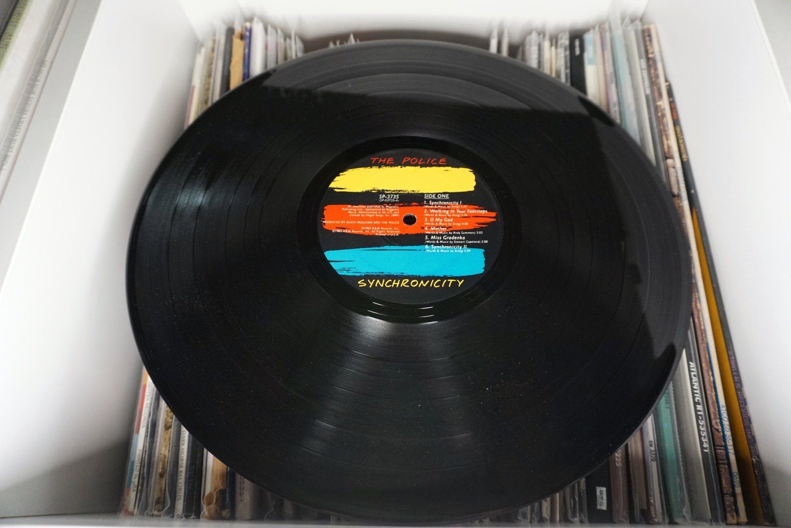 Synchronicity is the fifth and final studio album by English rock band the Police, released on 17 June 1983 by A&M Records.