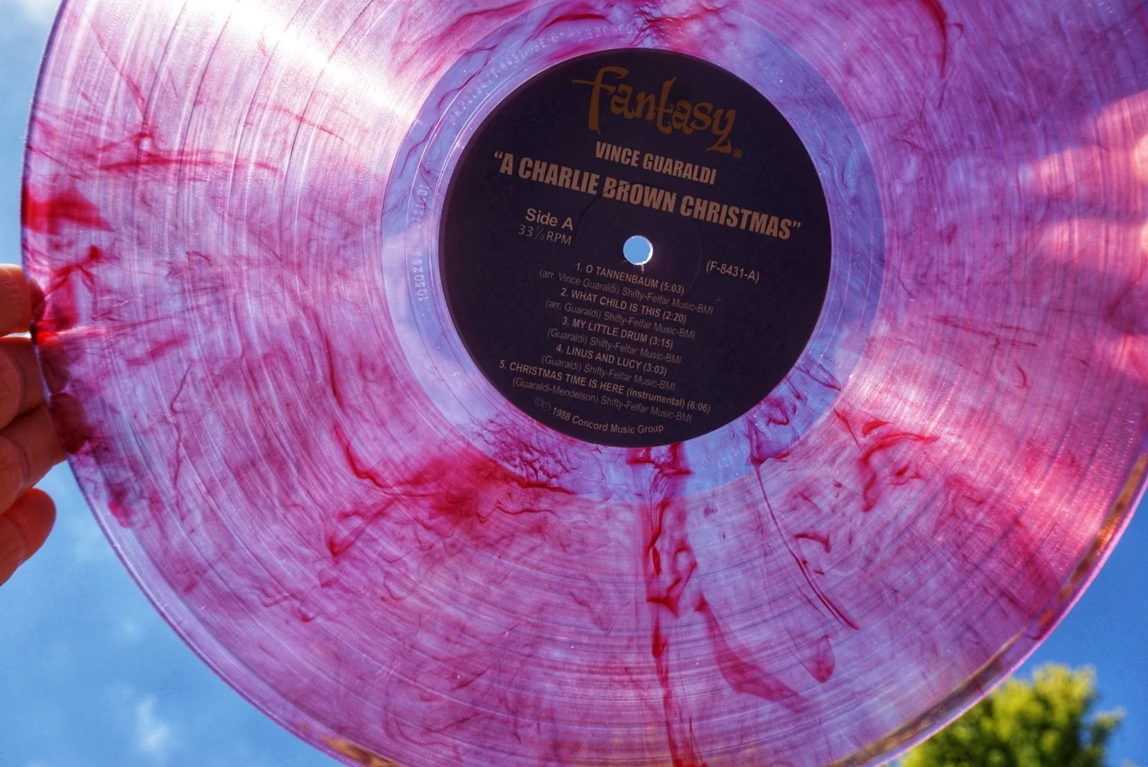 A Charlie Brown Christmas (peppermint /clear LP) used — Phantom