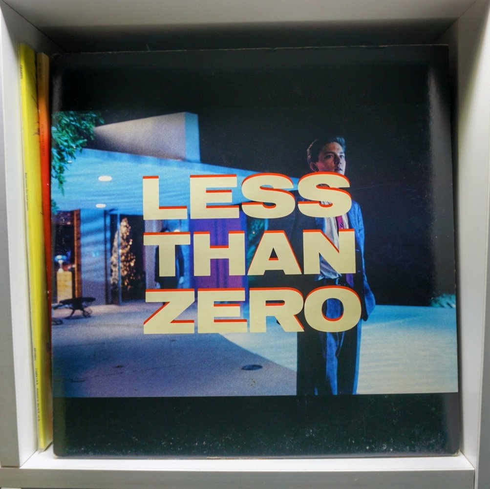Less Than Zero (Original Motion Picture Soundtrack) Promo Stamped