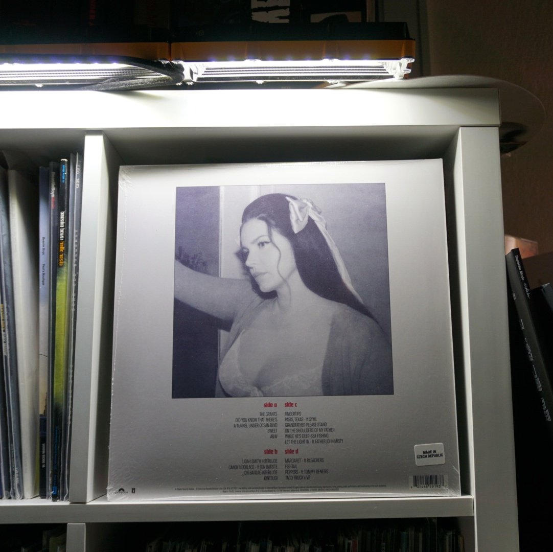 Lana Del Rey - “Did you know that there’s a tunnel under Ocean Blvd” (alternative artwork & pink vinyl)