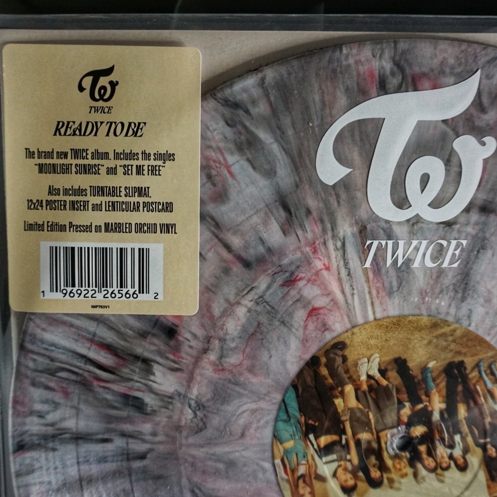 Twice – Ready To Be ( Limited Edition Marbled Orchid 12-inch LP) — Phantom Squid Records