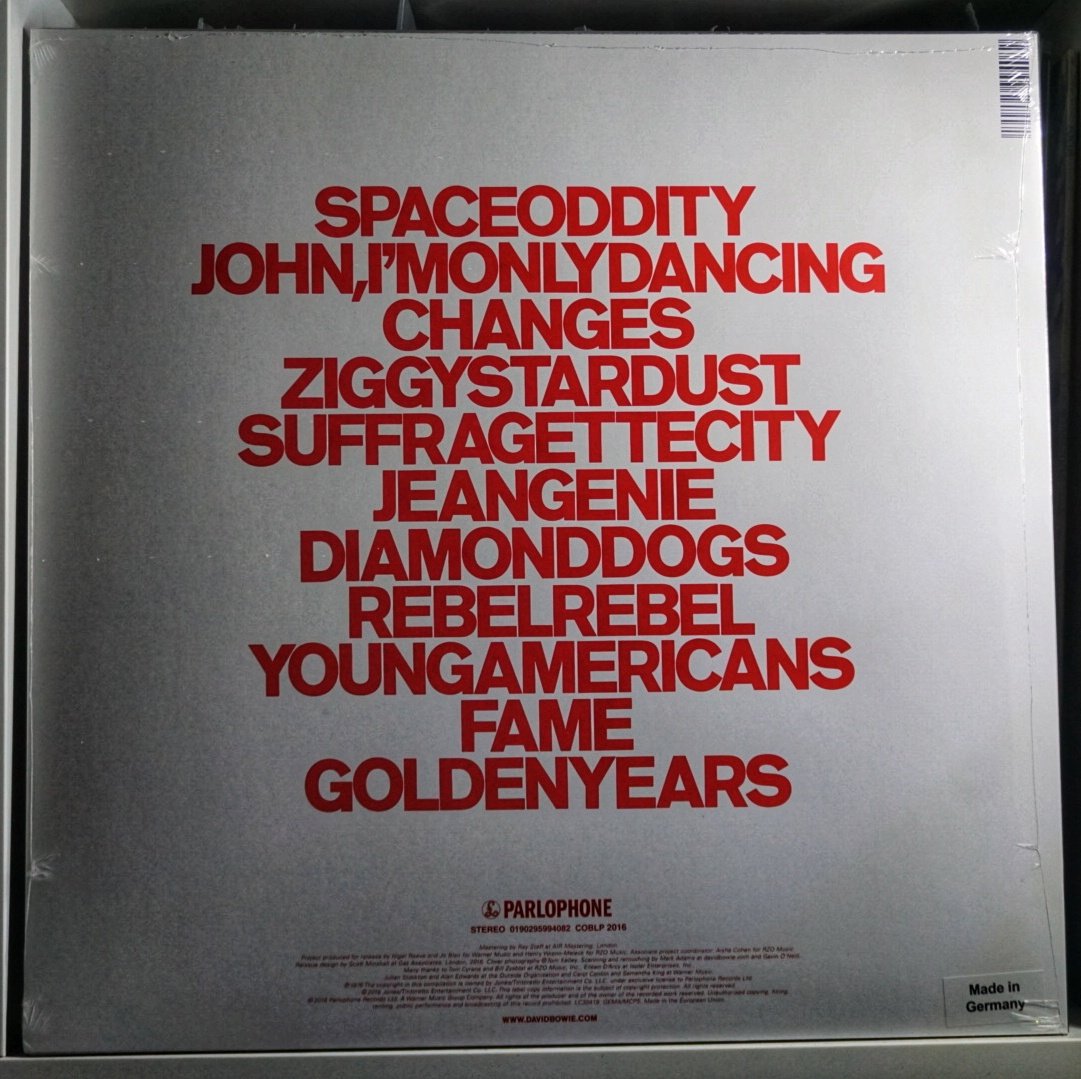 David Bowie - Changesonebowie (180g 40th anniversary)
