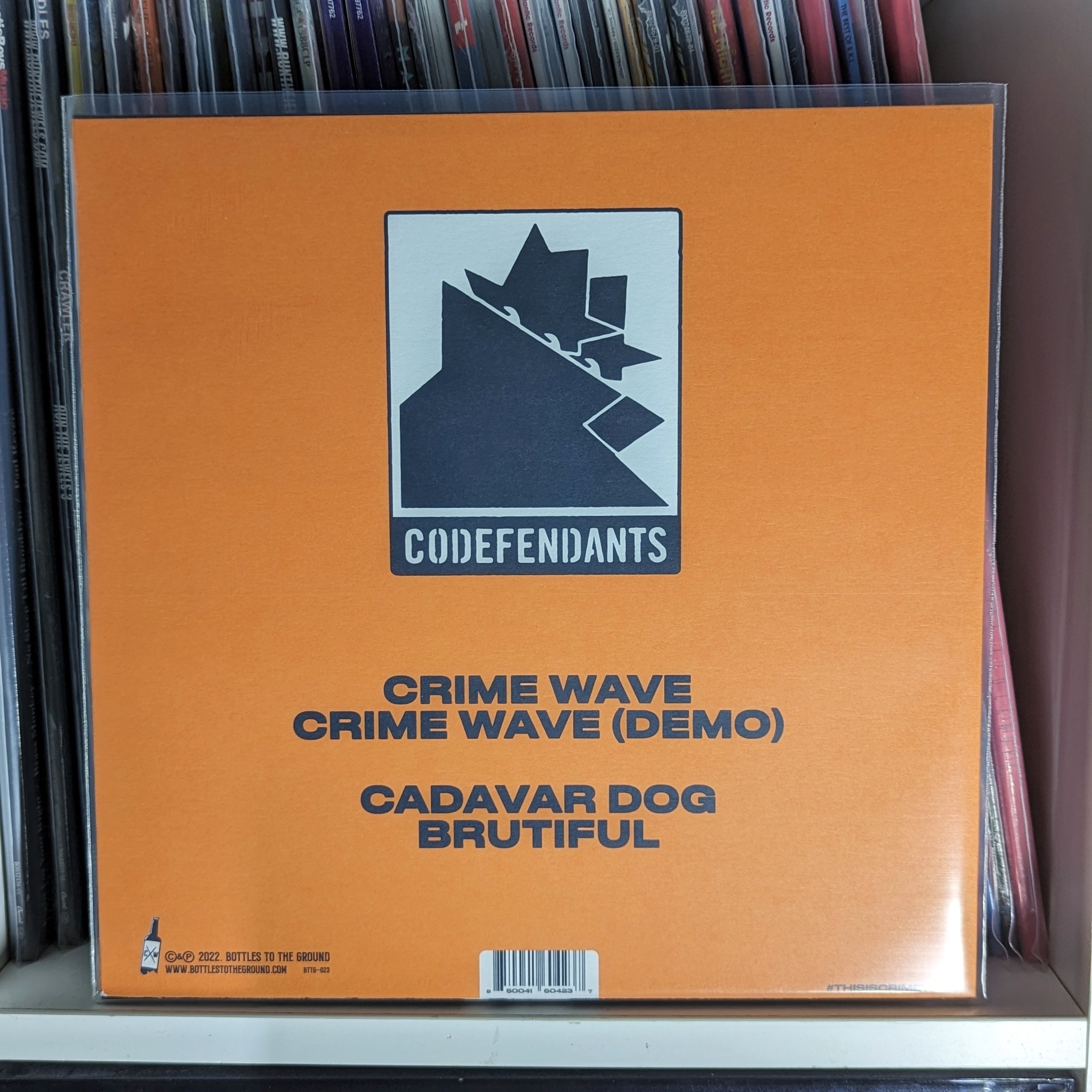 Codefendants Crime Wave (10 inch colored vinyl) ANTS