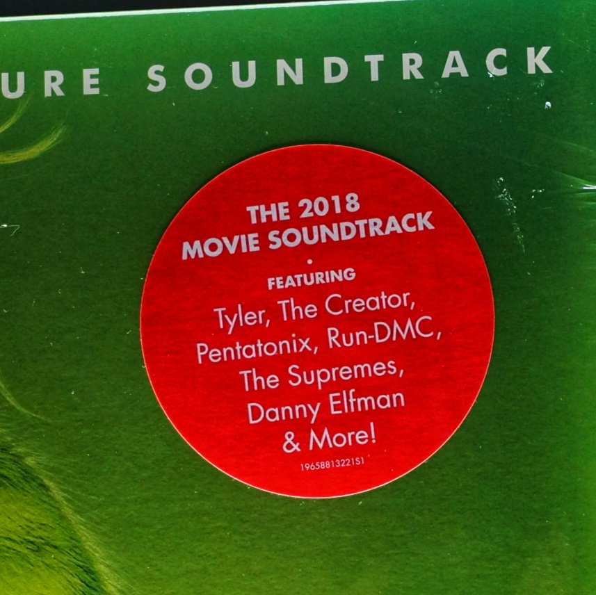 Dr. Seuss' The Grinch OST (2023 vinyl)