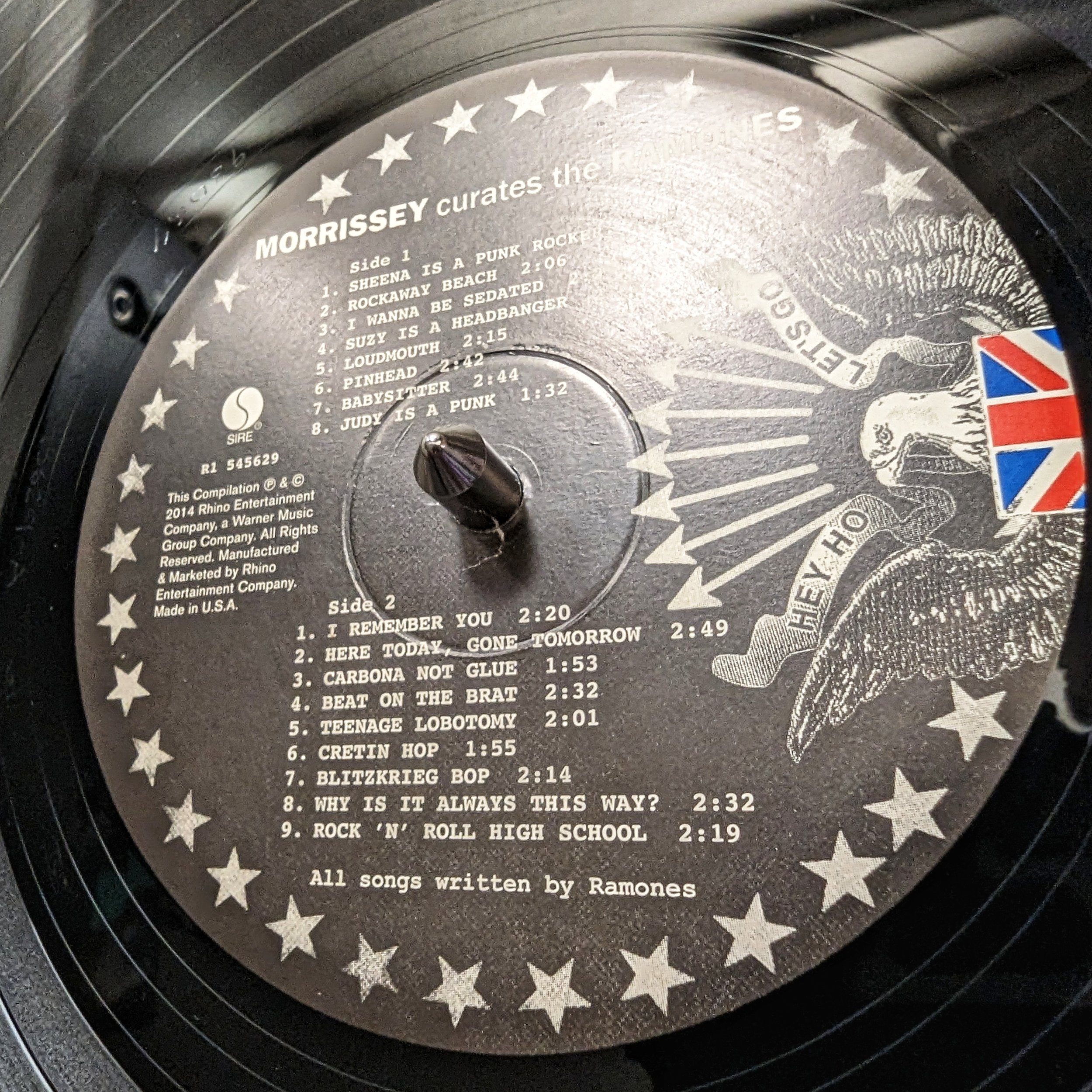 The Ramones - Morrissey Curates The Ramones (limited edition #3597)