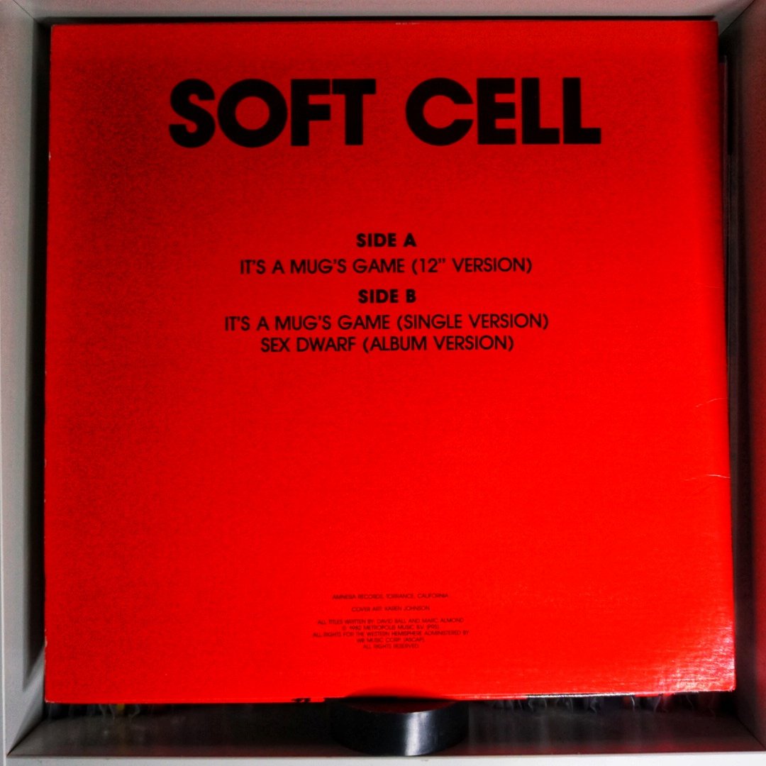 Soft Cell – It's A Mug's Game ( vinyl, 12" 45 RPM)