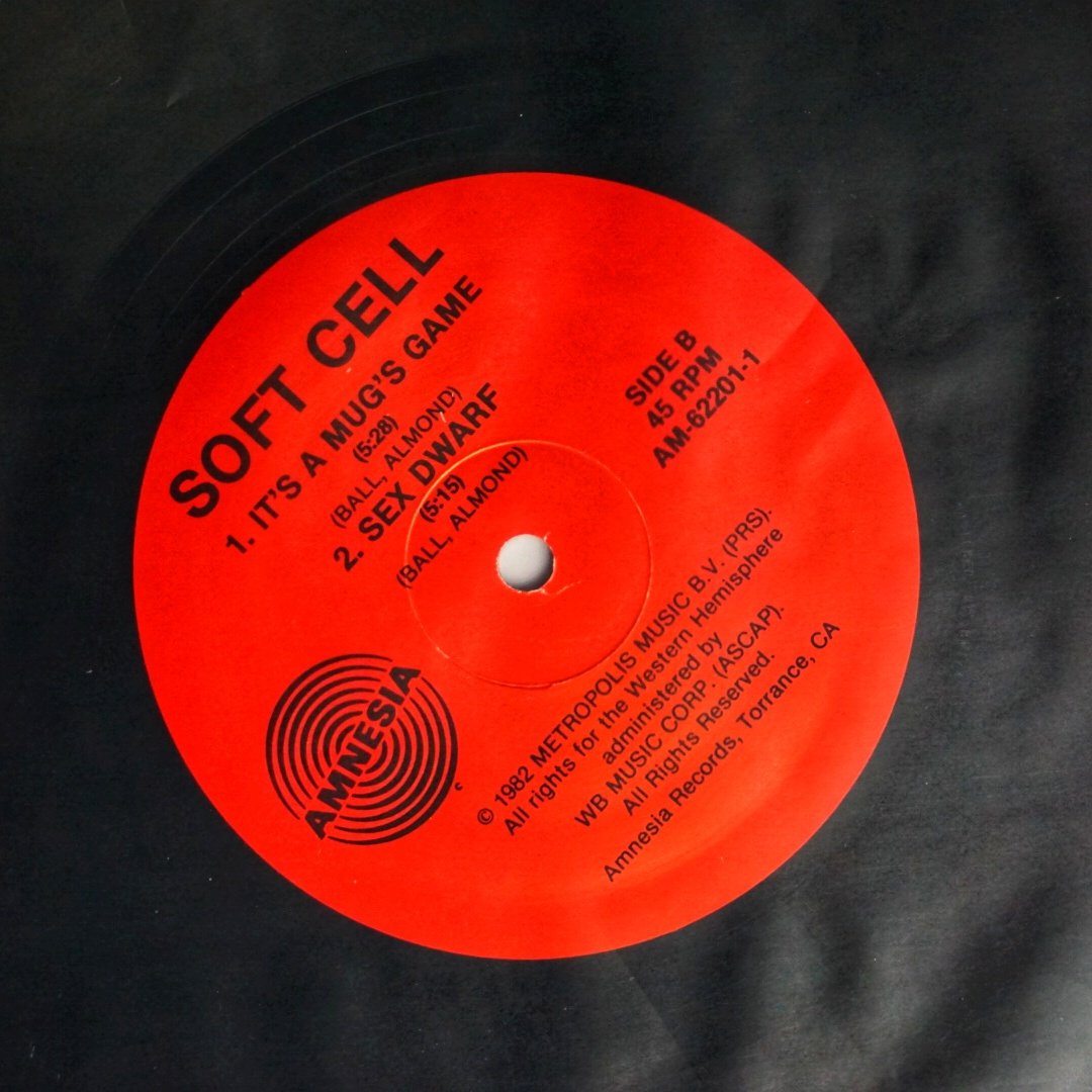 Soft Cell – It's A Mug's Game ( vinyl, 12" 45 RPM)