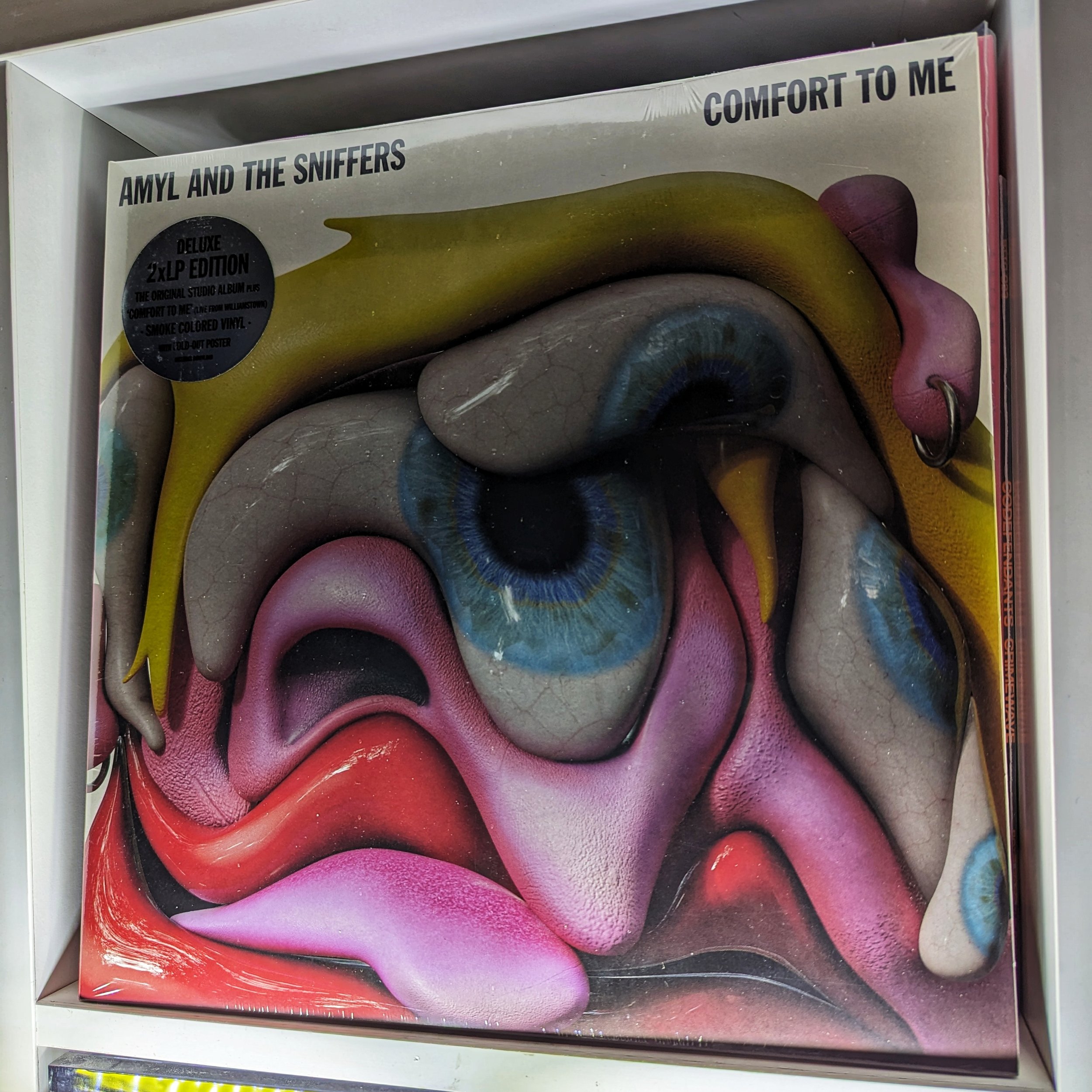 Amyl and The Sniffers Comfort To Me - Comfort to Me (Clear Smoke Vinyl)
