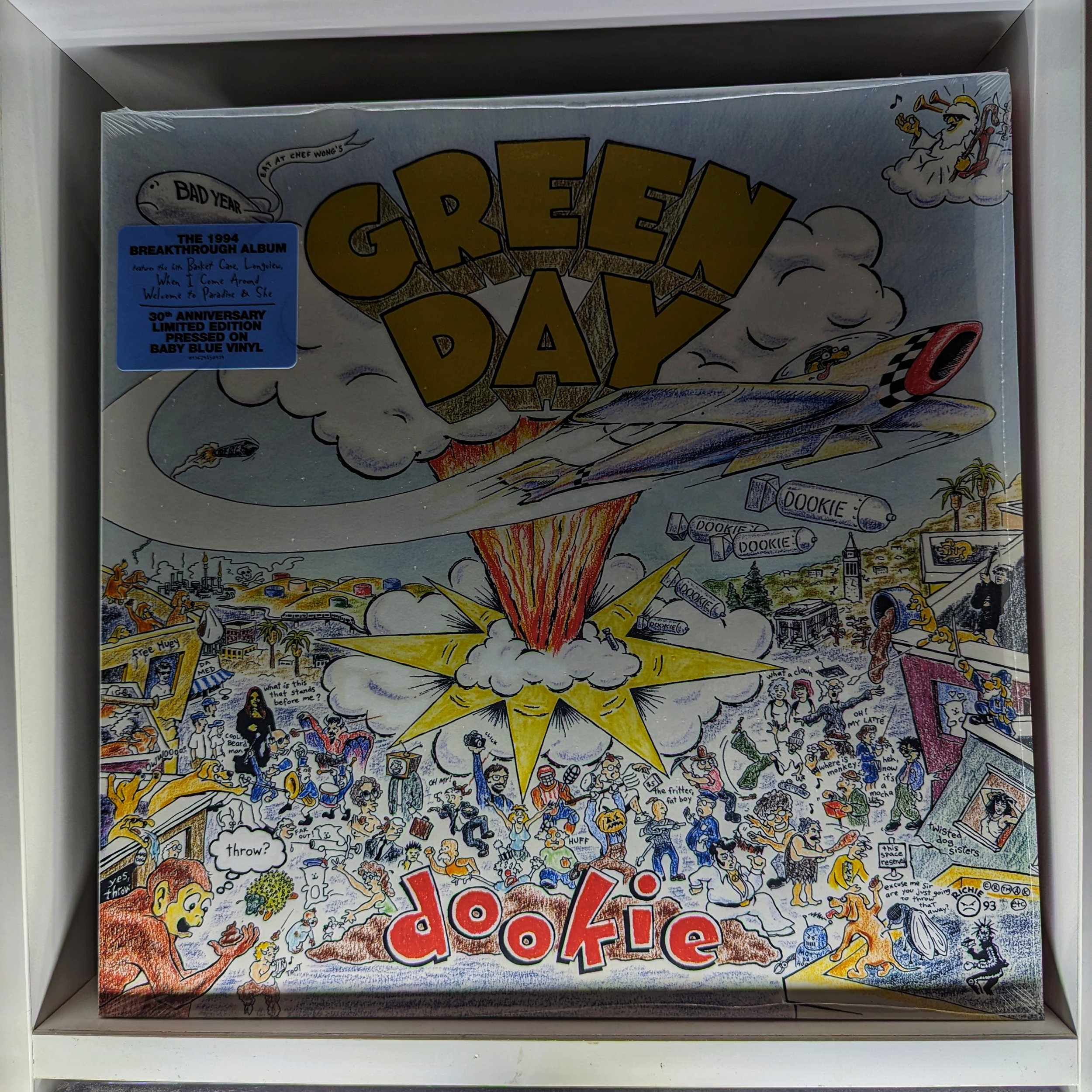 Green Day - Dookie 30th Anniversary Baby Blue Single LP