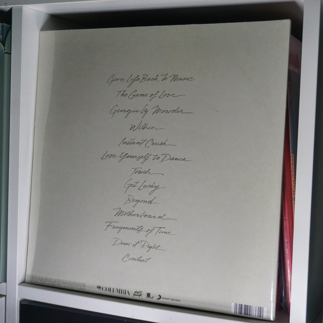 Daft Punk - Random Access Memories (Drumless Edition) 2xLP
