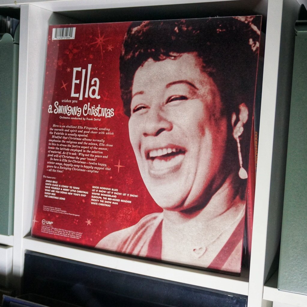 Ella Fitzgerald - Ella Wishes You A Swinging Christmas LP (Ruby Red Vinyl)